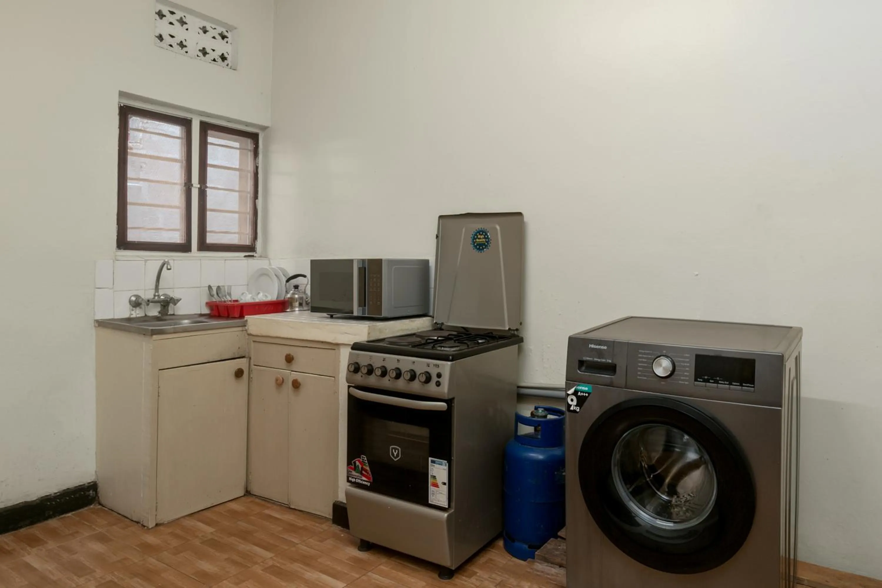 Kitchen or kitchenette in Dream jet suites