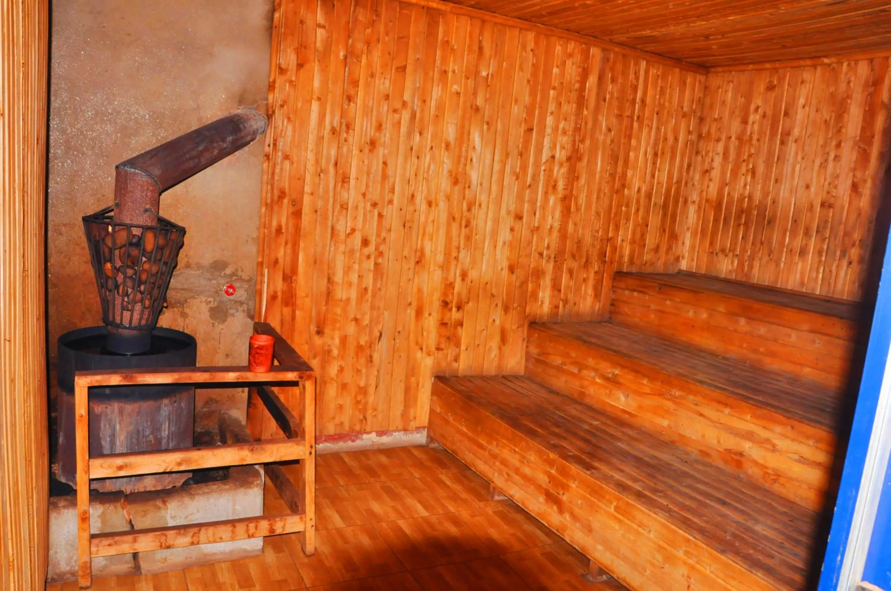 Steam room in Dream jet suites