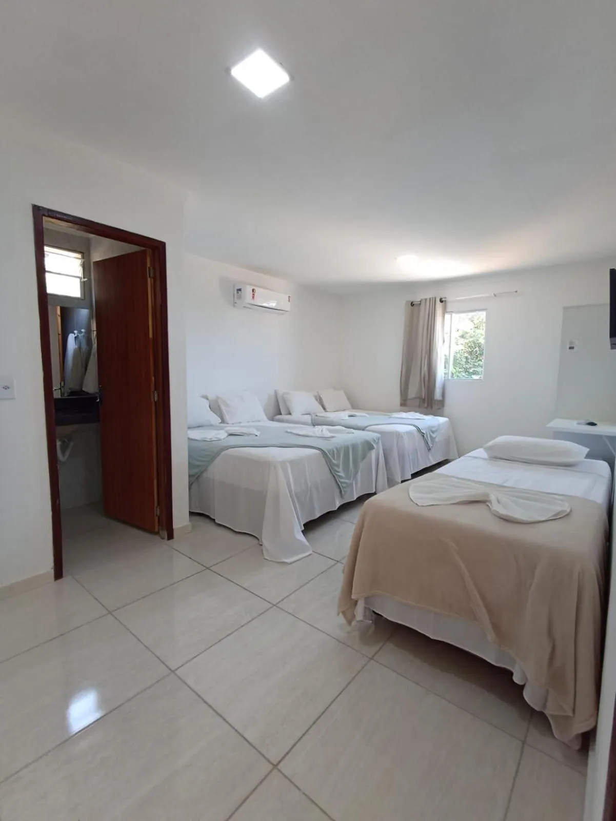 Bed in Pousada Villa Costeira