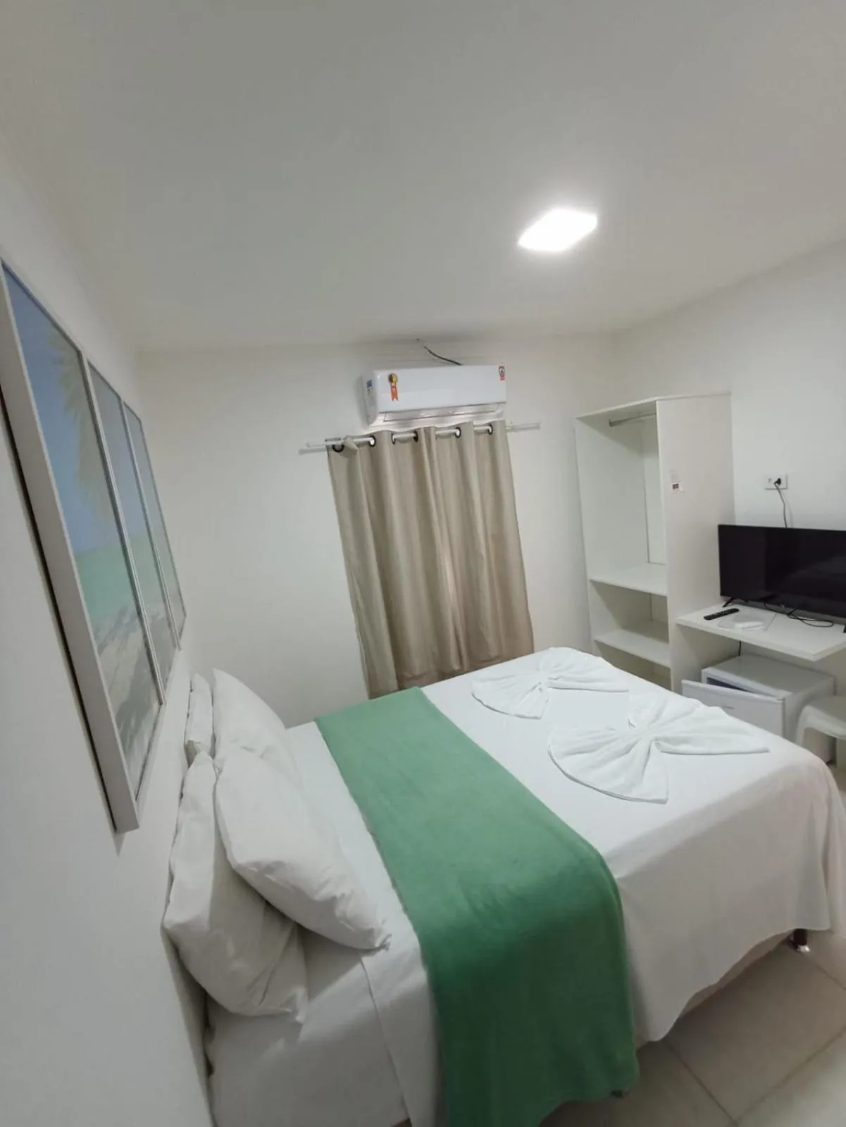 Bed in Pousada Villa Costeira