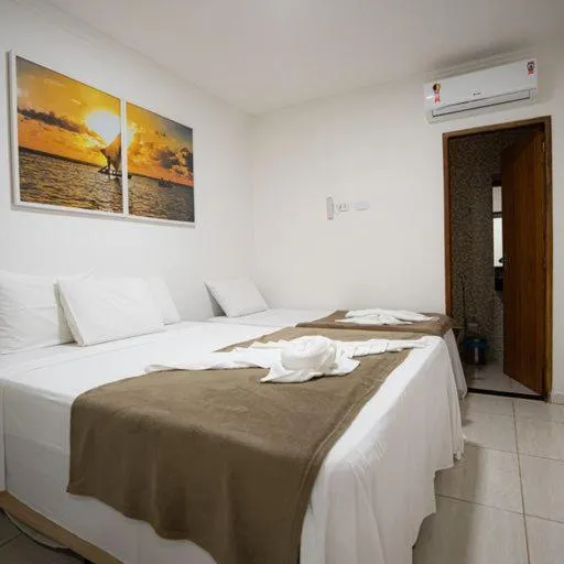 Photo of the whole room, Bed in Pousada Villa Costeira