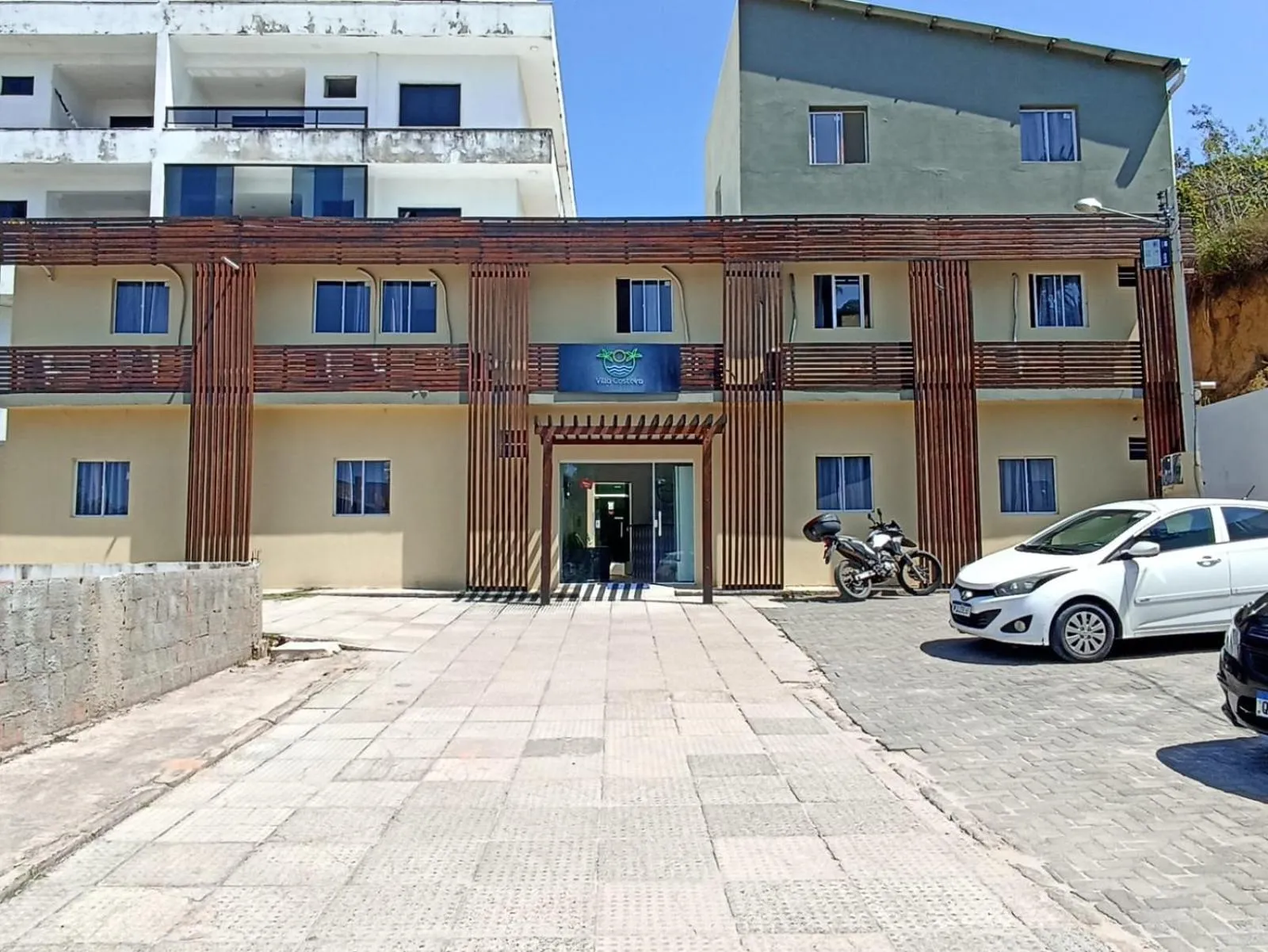 Facade/entrance in Pousada Villa Costeira