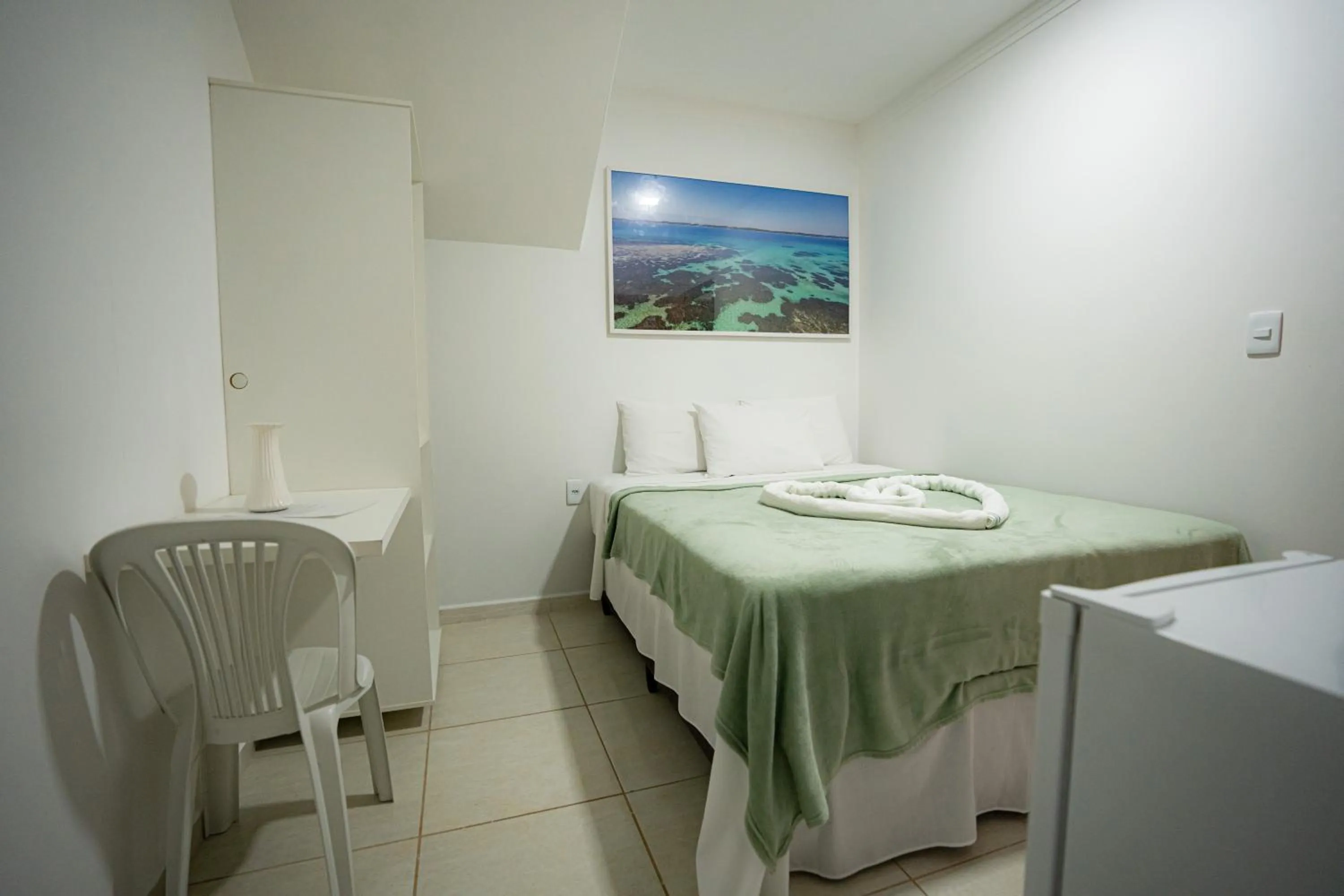 Bed in Pousada Villa Costeira