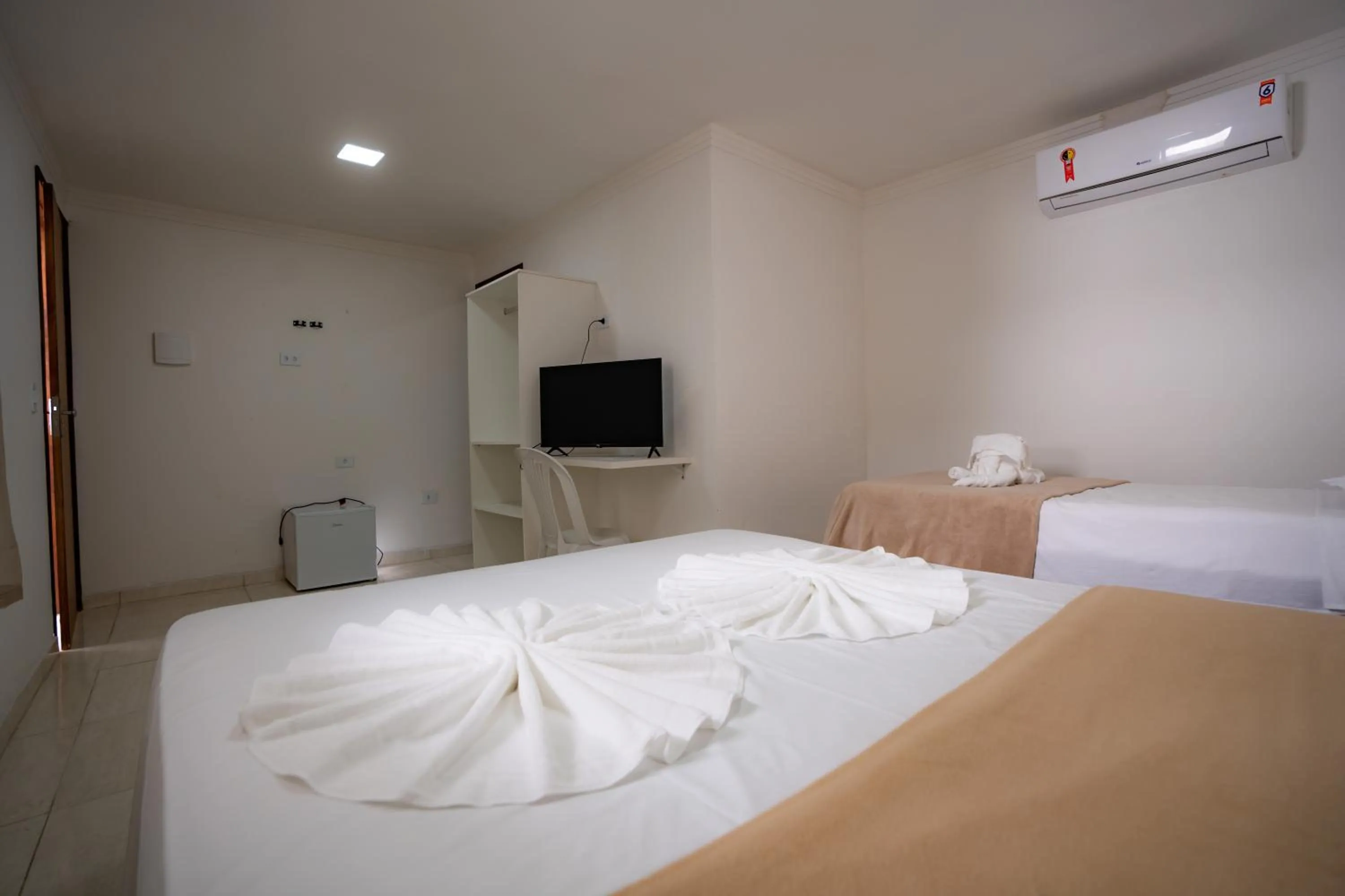 Bed in Pousada Villa Costeira