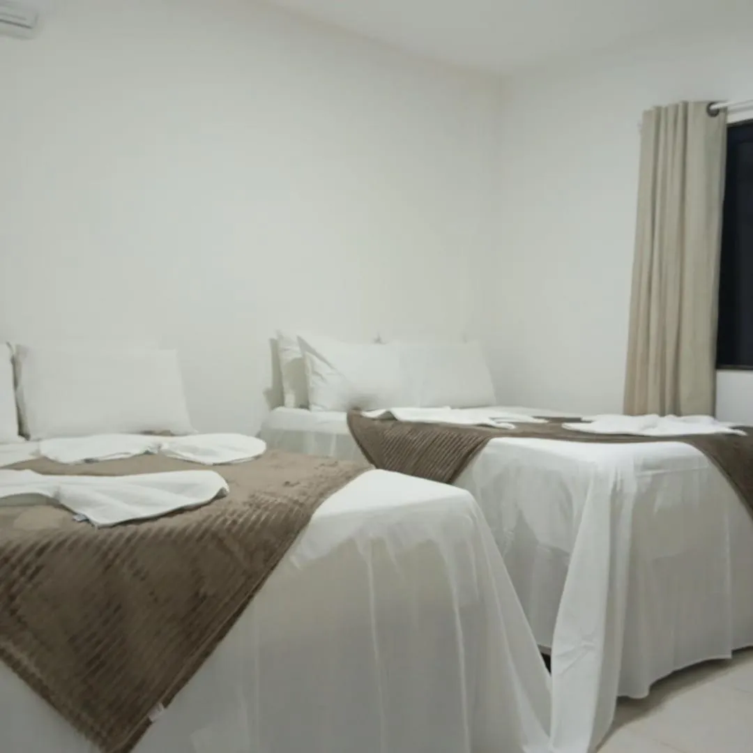 Bed in Pousada Villa Costeira