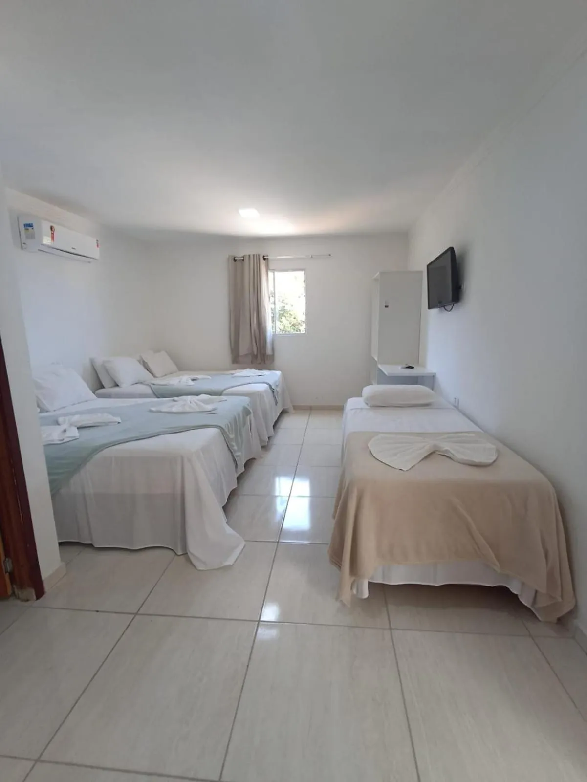 Bed in Pousada Villa Costeira