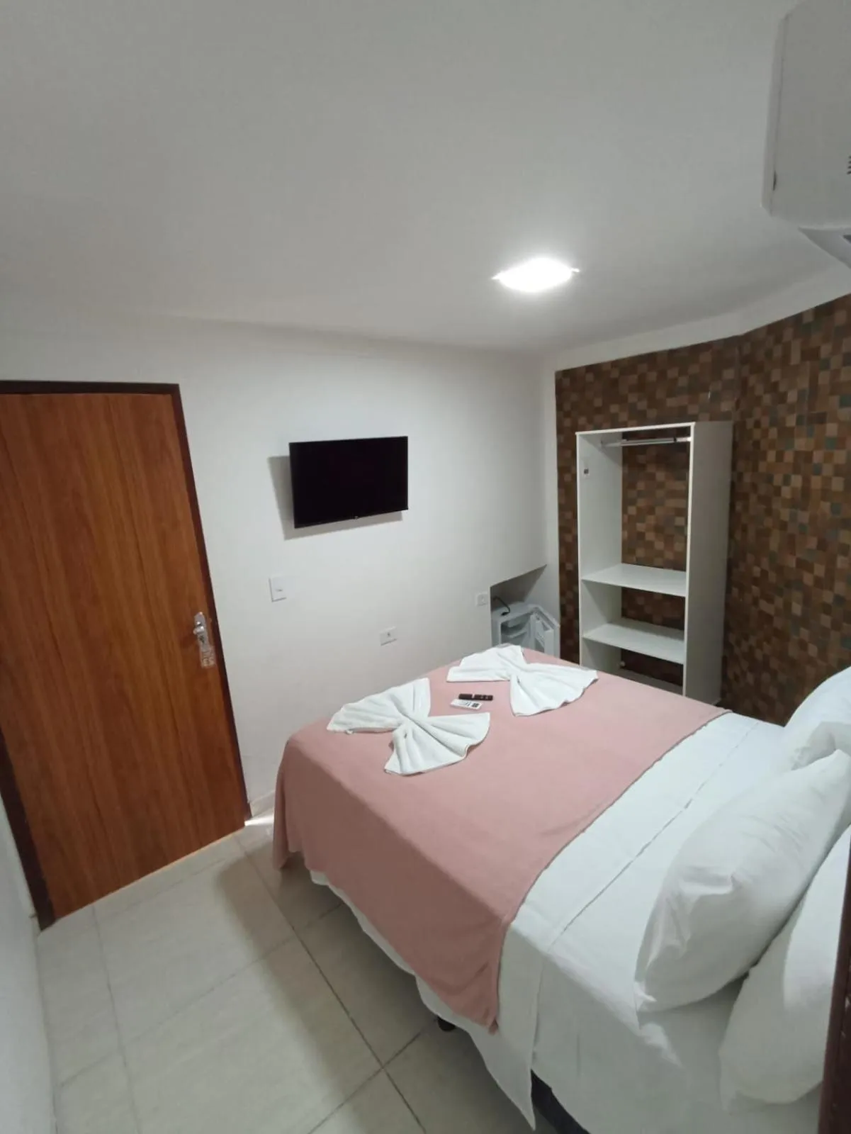 Bed in Pousada Villa Costeira