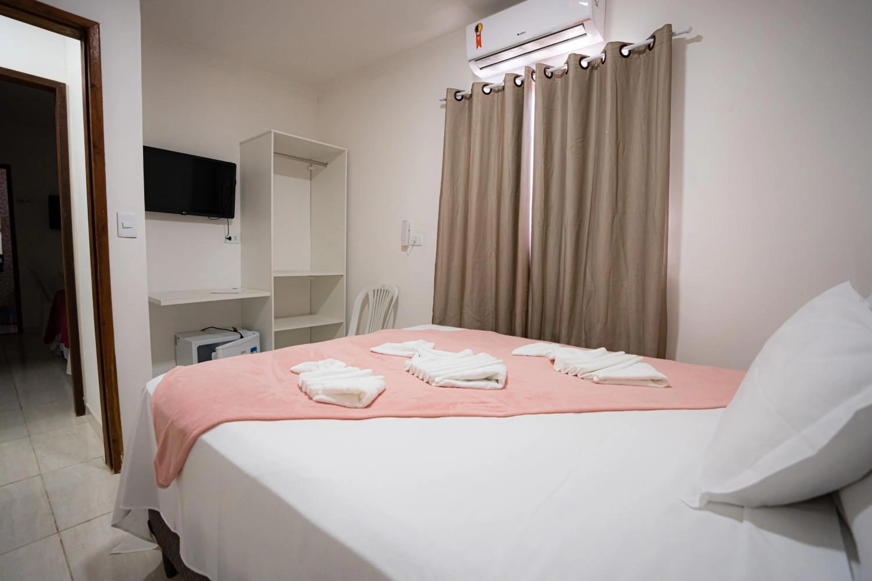 Bed in Pousada Villa Costeira