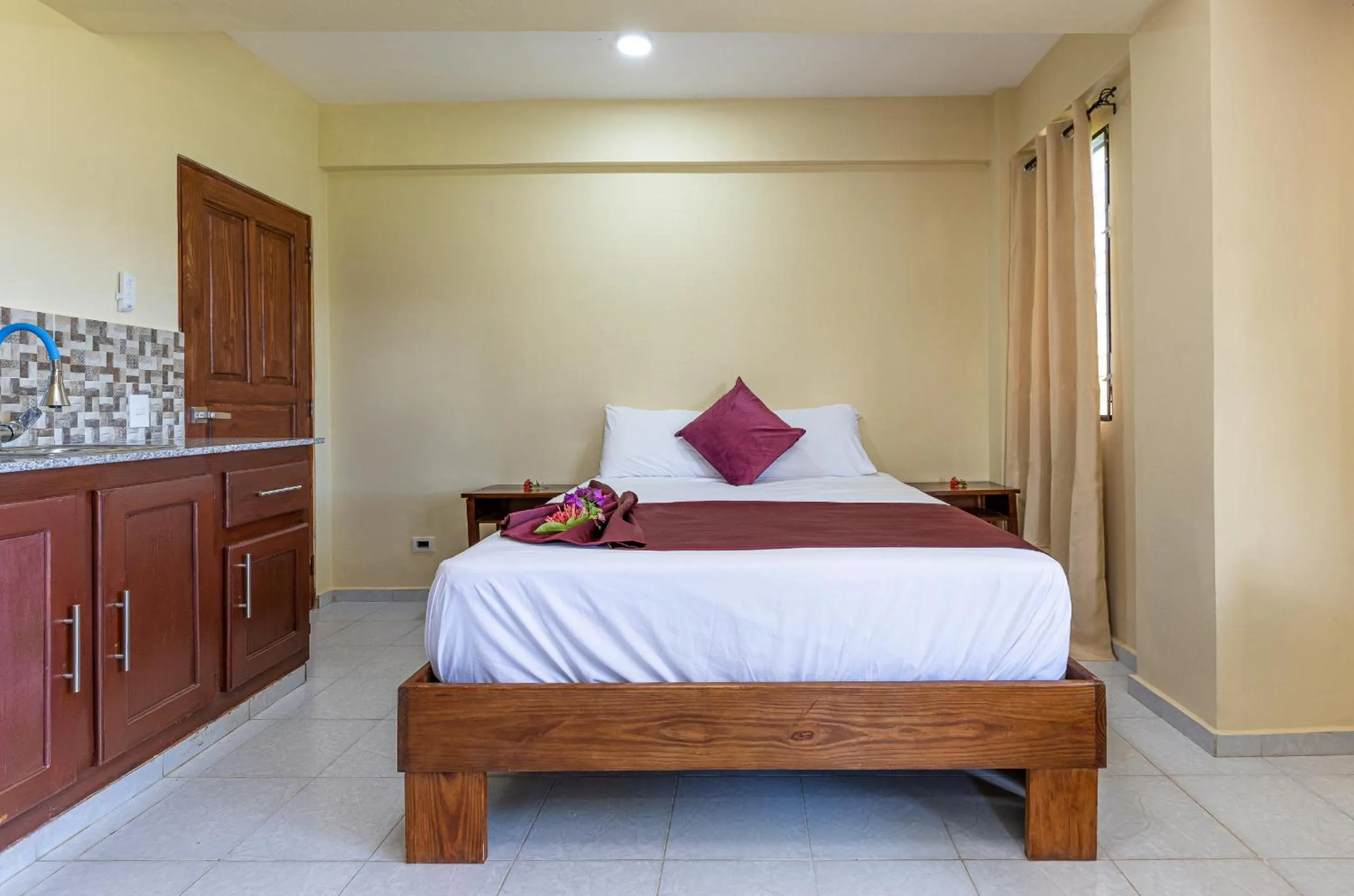 Bed in Hotel Turístico Marian