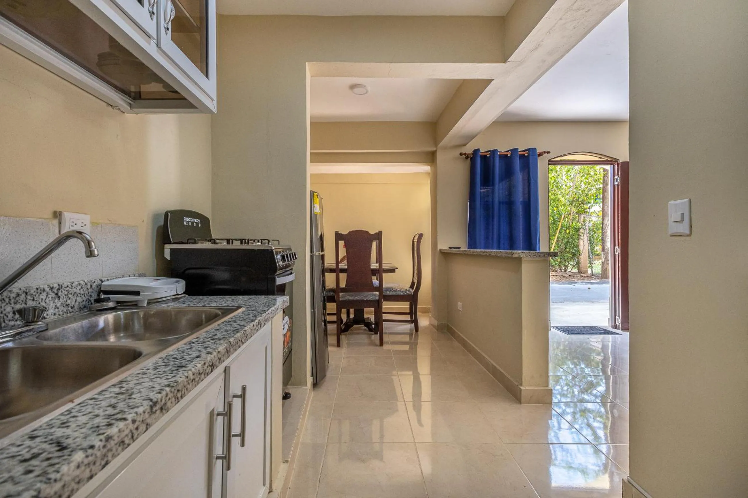 Kitchen or kitchenette in Hotel Turístico Marian