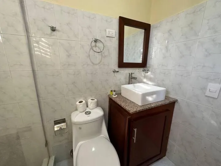 Bathroom in Hotel Turístico Marian