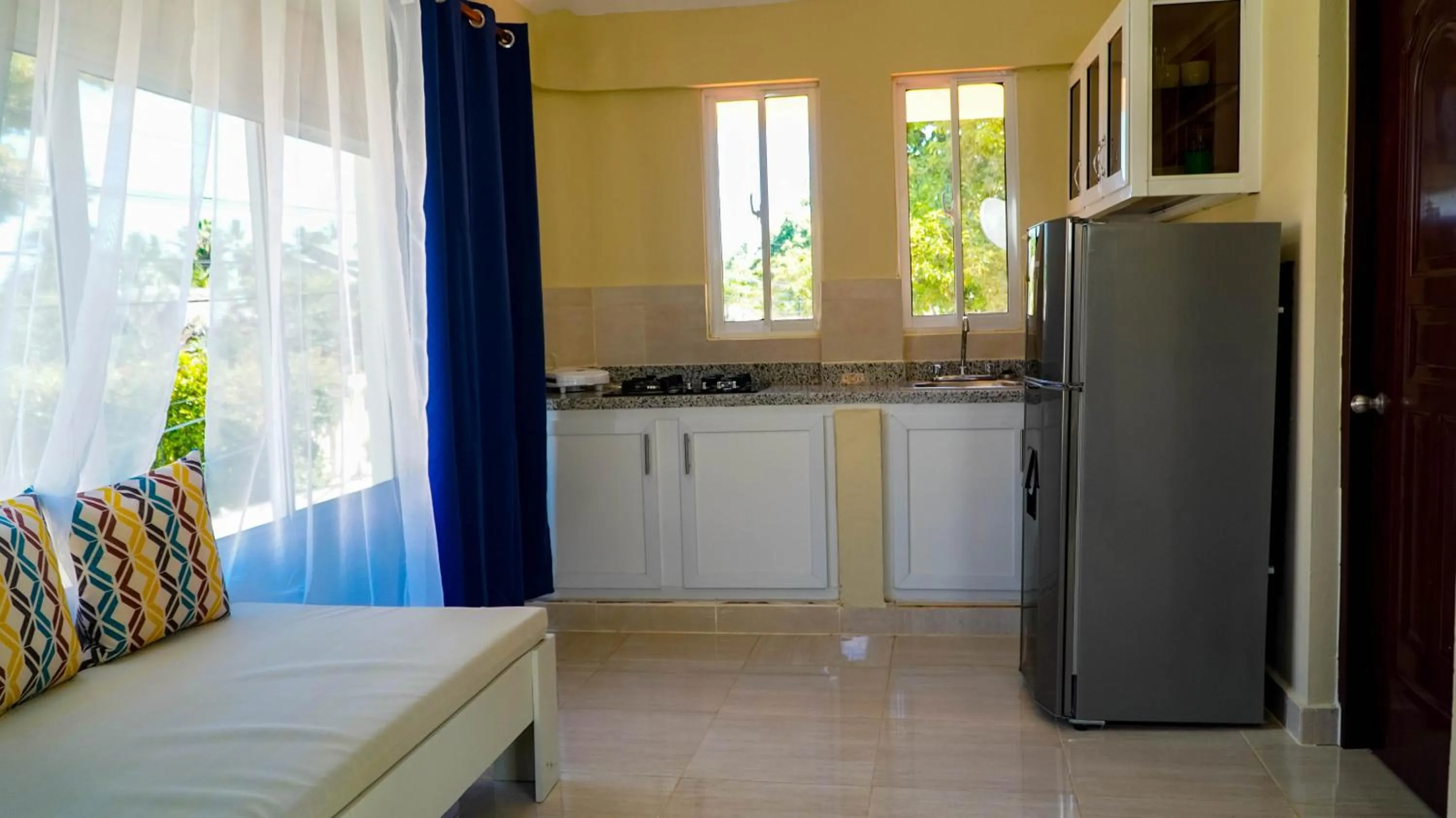 Kitchen or kitchenette in Hotel Turístico Marian