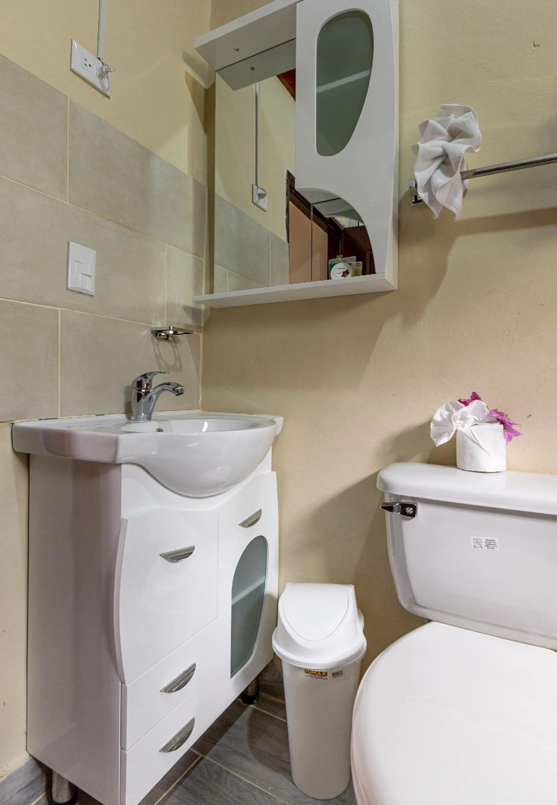 Bathroom in Hotel Turístico Marian