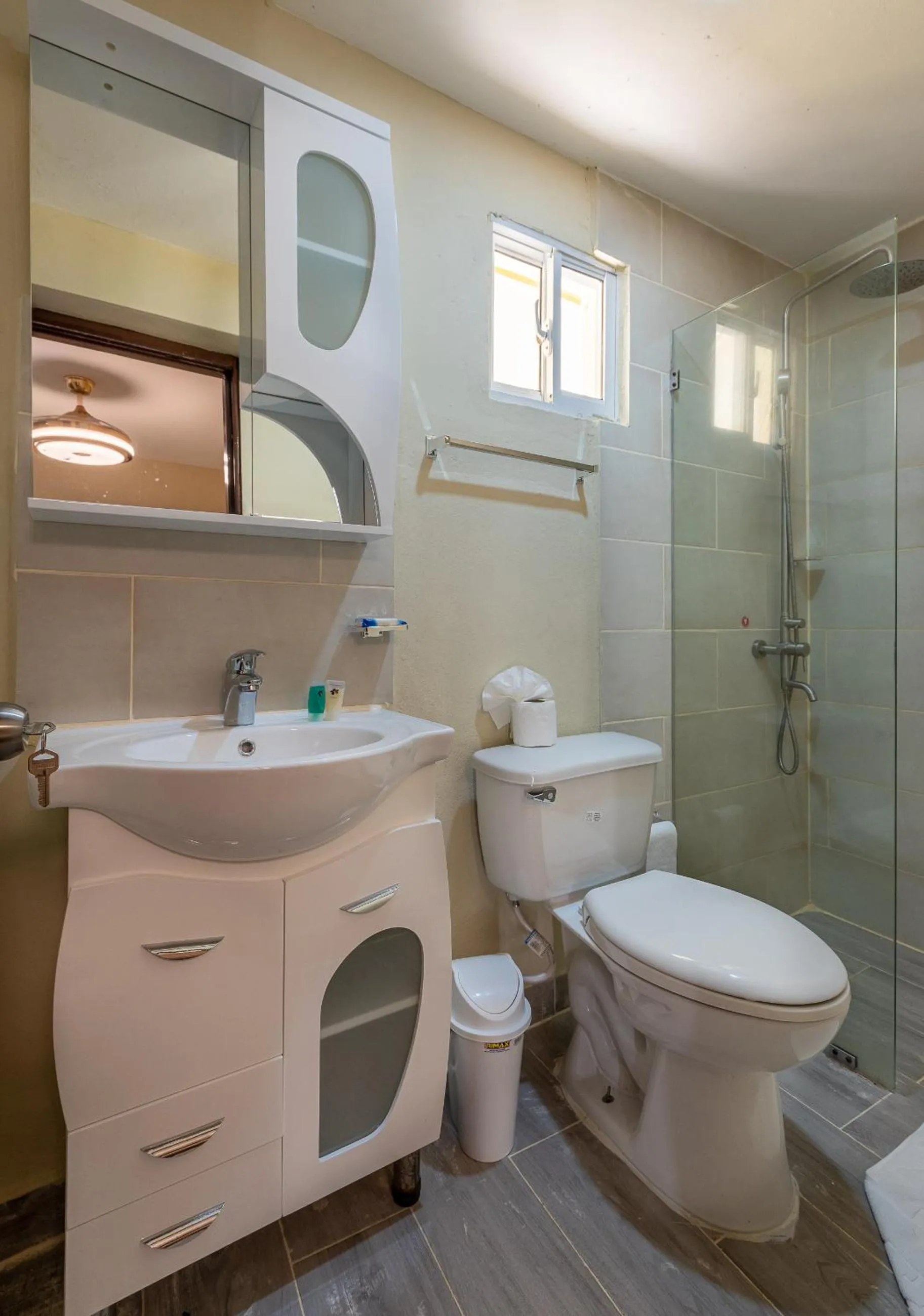 Bathroom in Hotel Turístico Marian