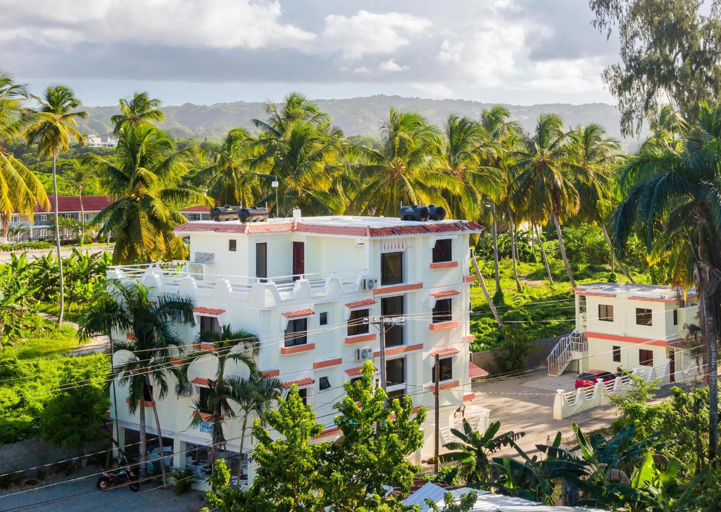 Property building in Hotel Turístico Marian
