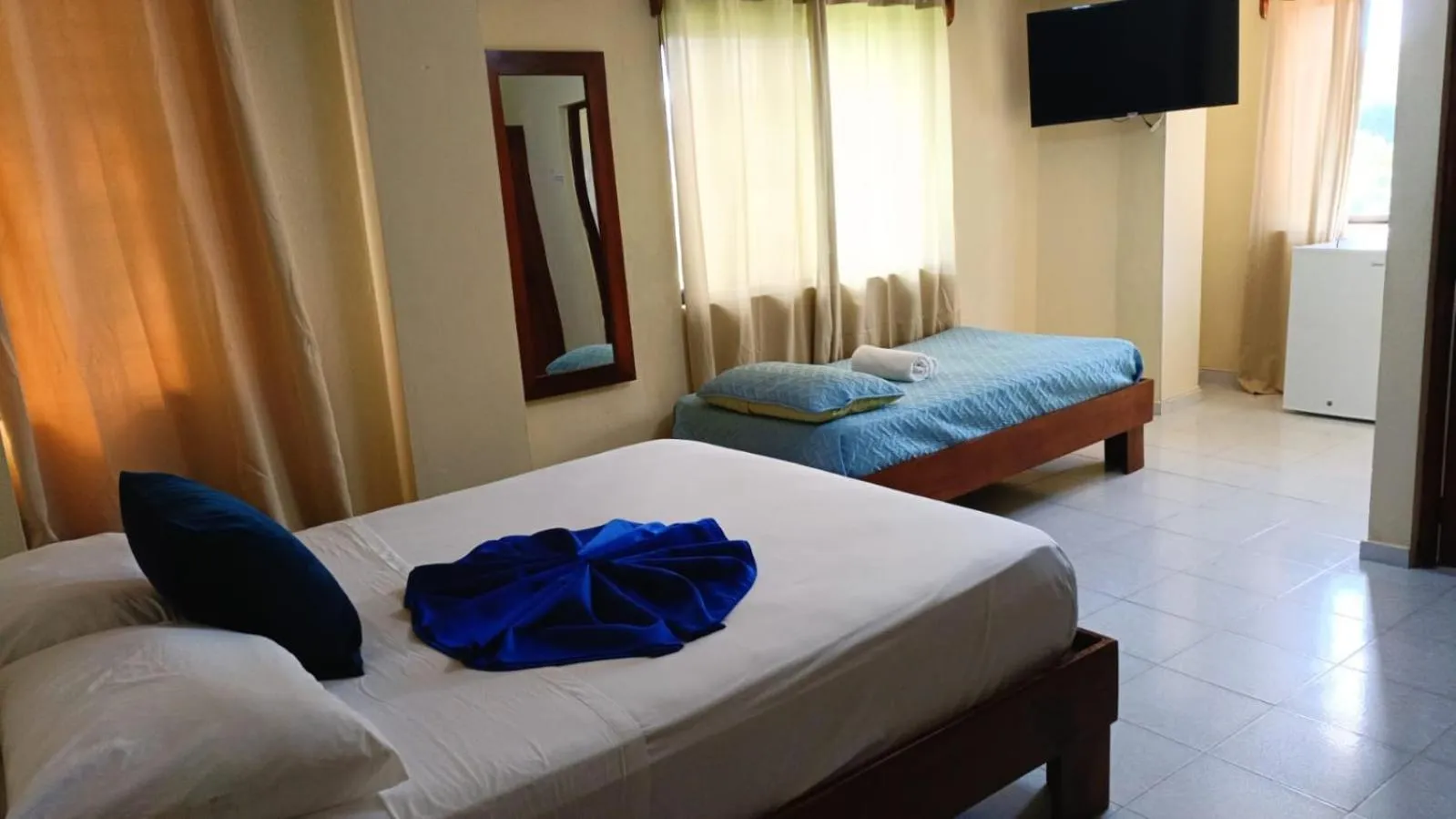 Bed in Hotel Turístico Marian