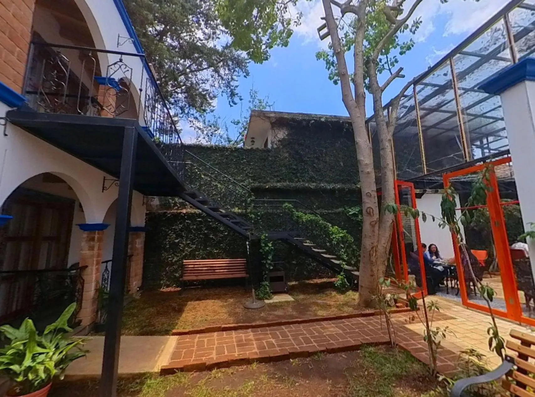 Garden in Hacienda Valentino