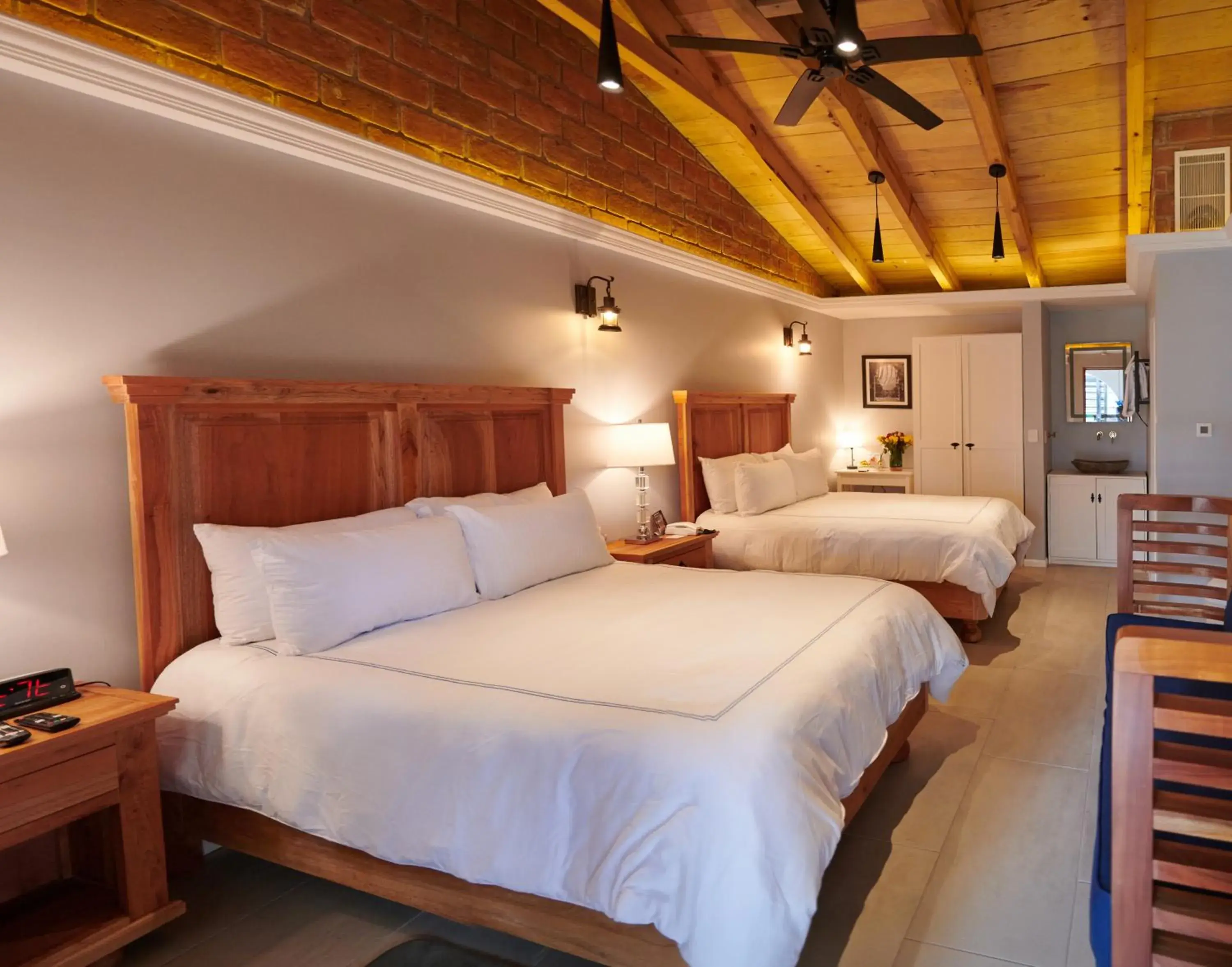 Bedroom, Bed in Hacienda Valentino Bedroom, Bed in Hacienda Valentino