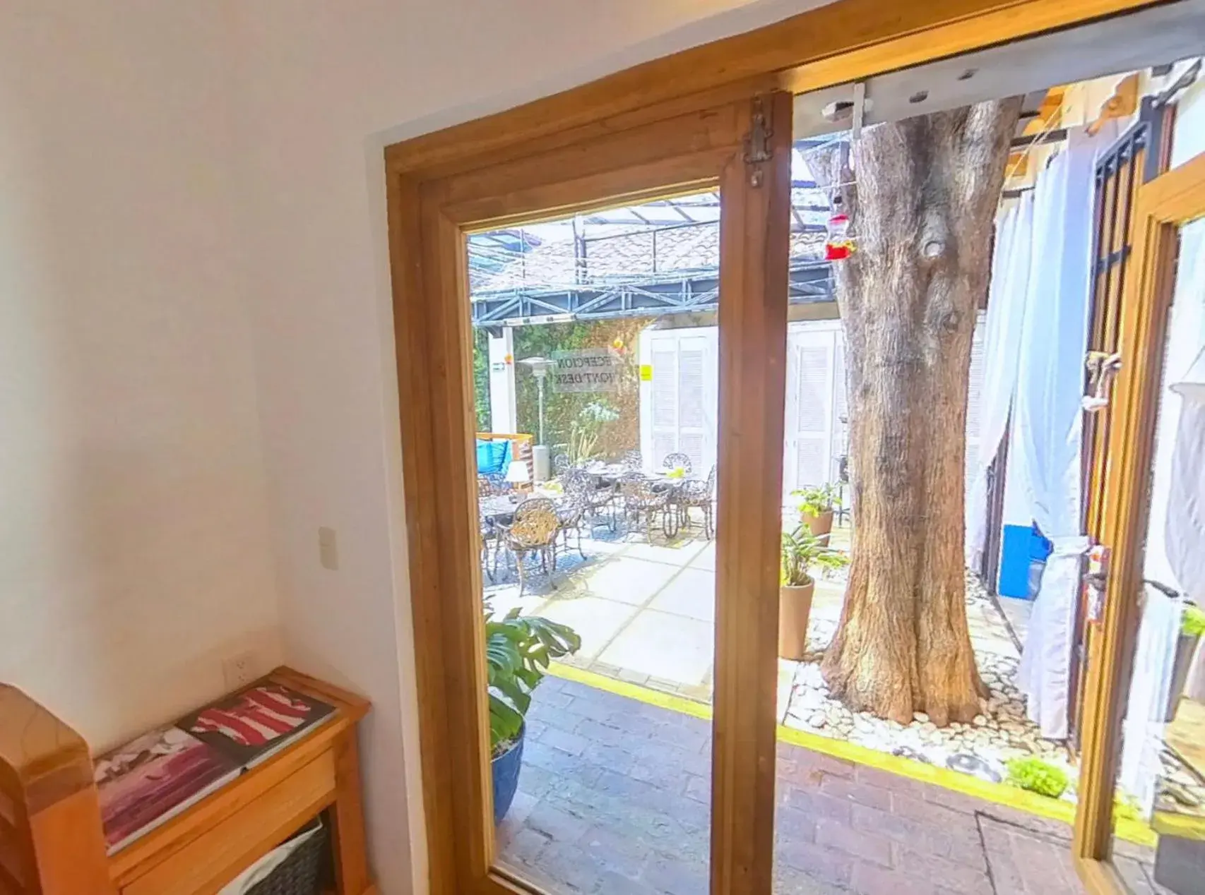 Lobby or reception in Hacienda Valentino Lobby or reception in Hacienda Valentino