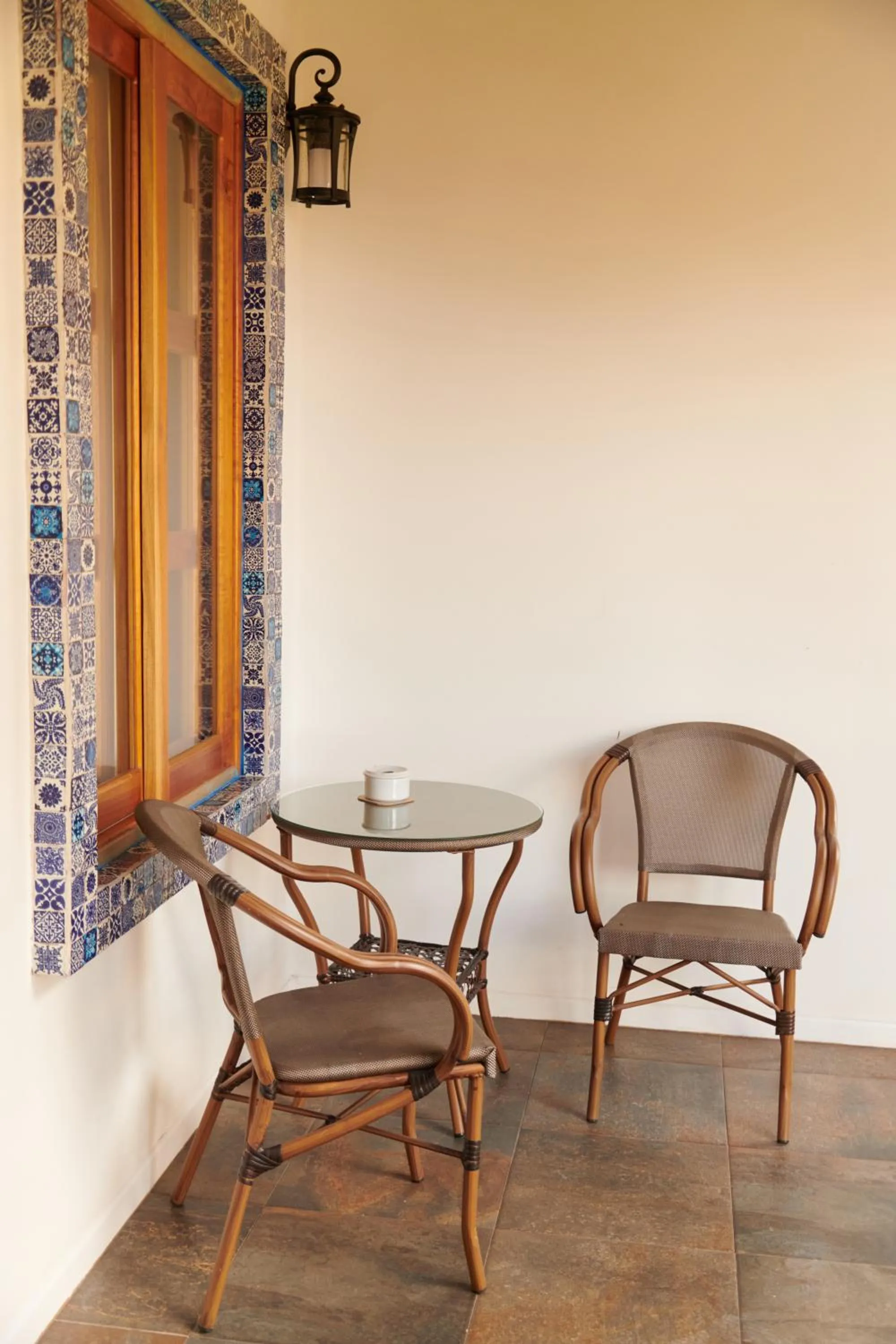 Seating area in Hacienda Valentino