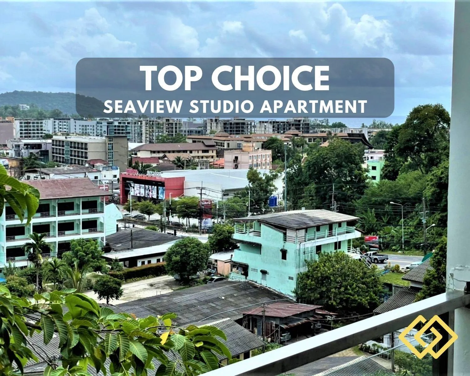 Sea view in Lae Lay Suites - Karon Beach