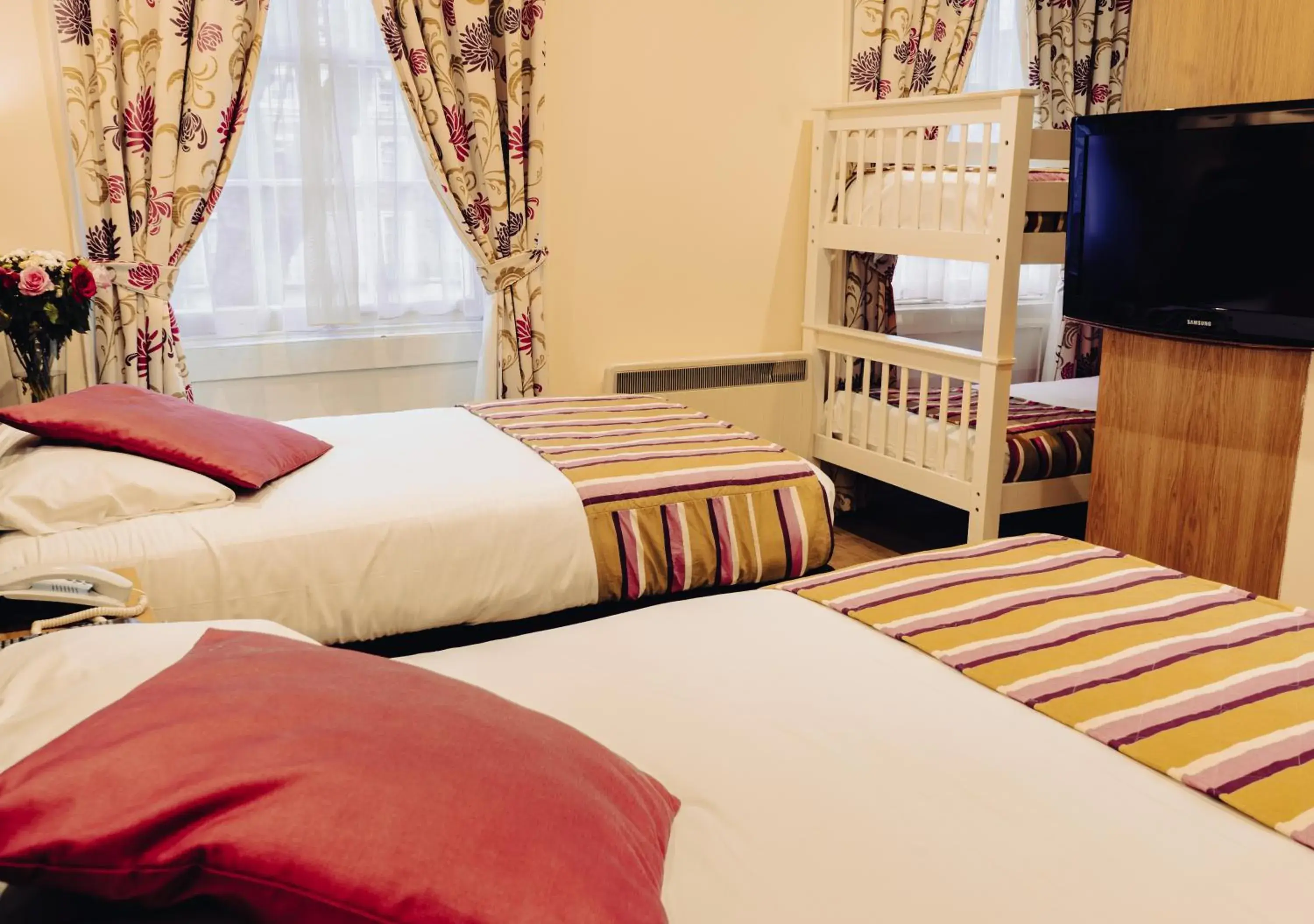 Bed in Athena Hotel Bed in Athena Hotel