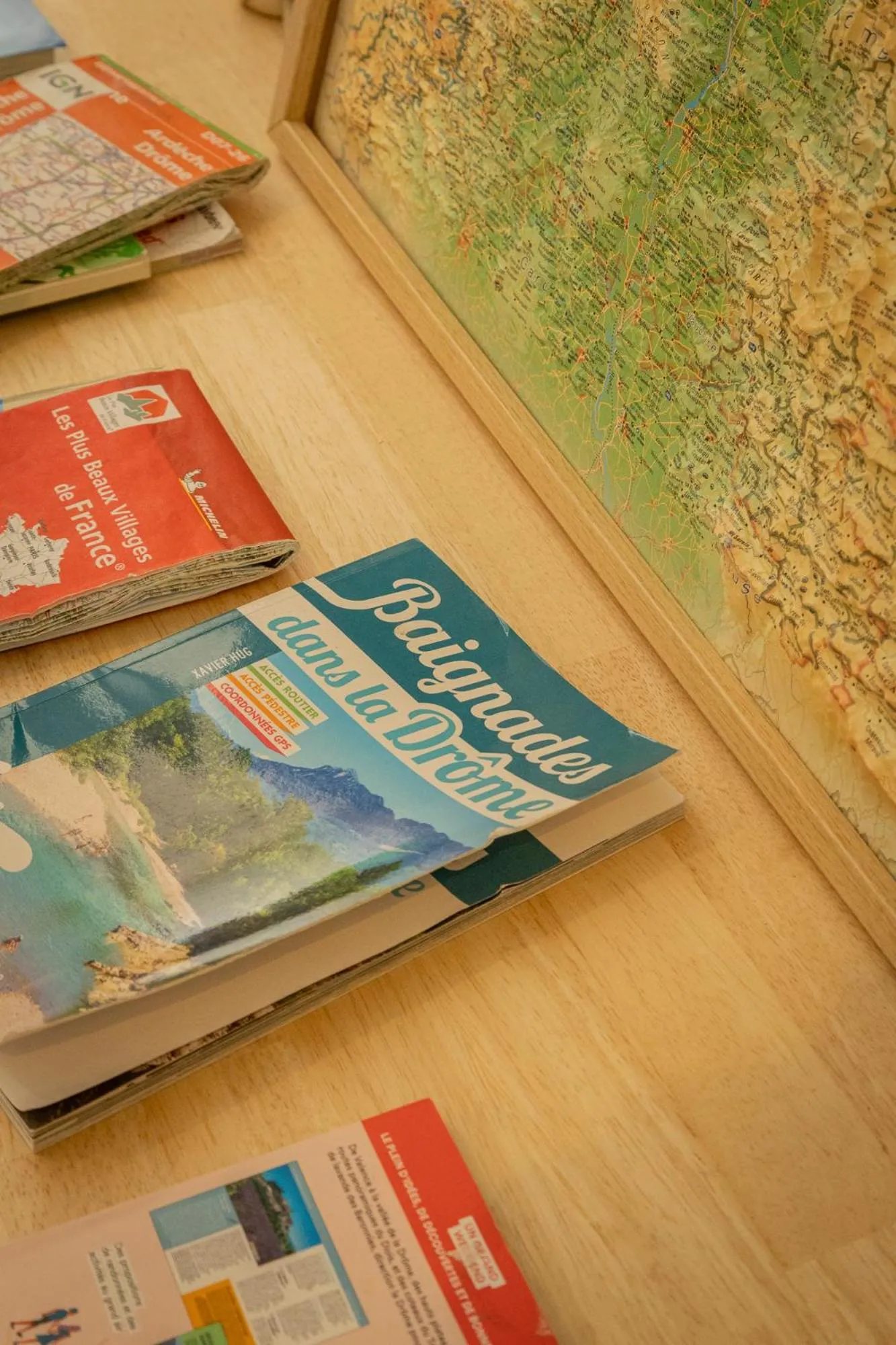 Library in La Ferme des Denis