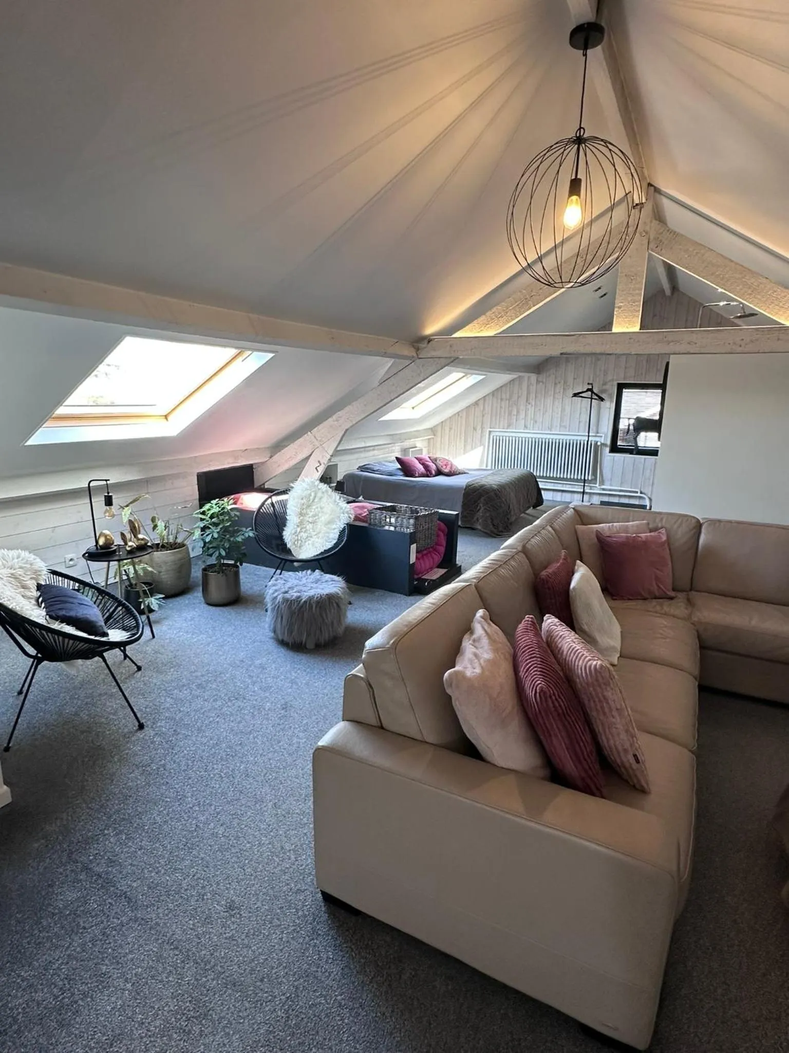 Photo of the whole room in B&B 't zwart peird