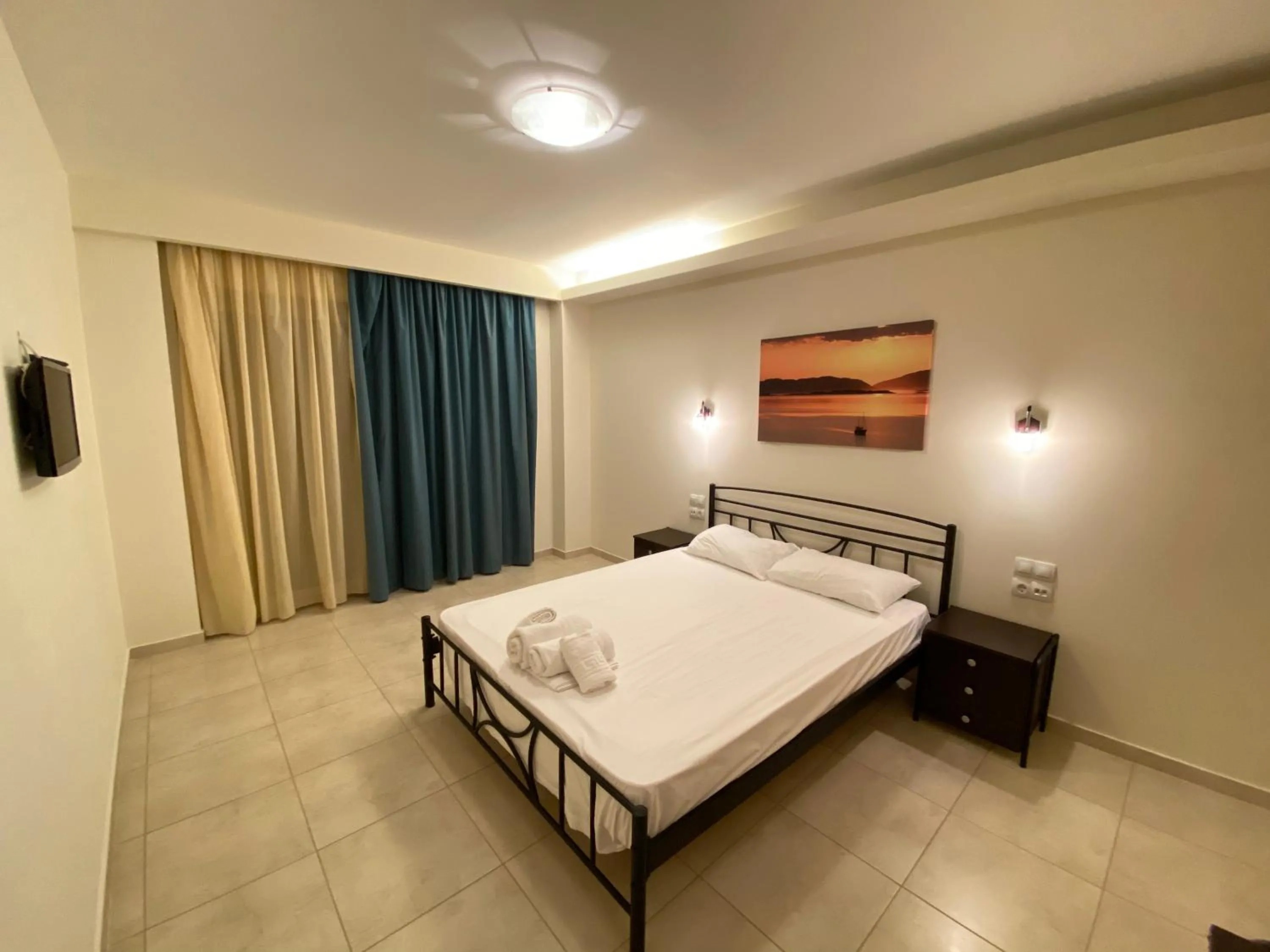 Bed in Ocean Hotel Resort