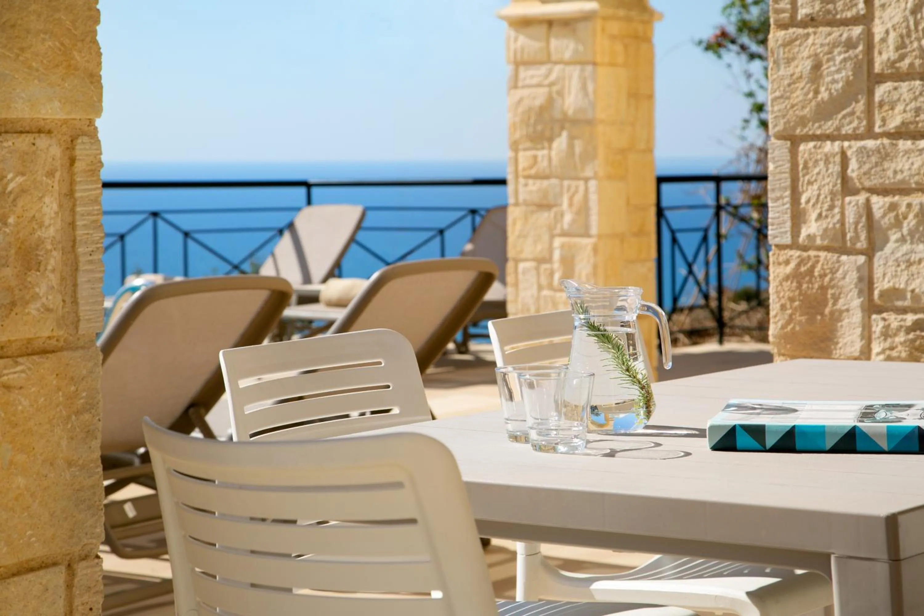 Balcony/Terrace in Aphrodite Hills Rentals - Junior Villas