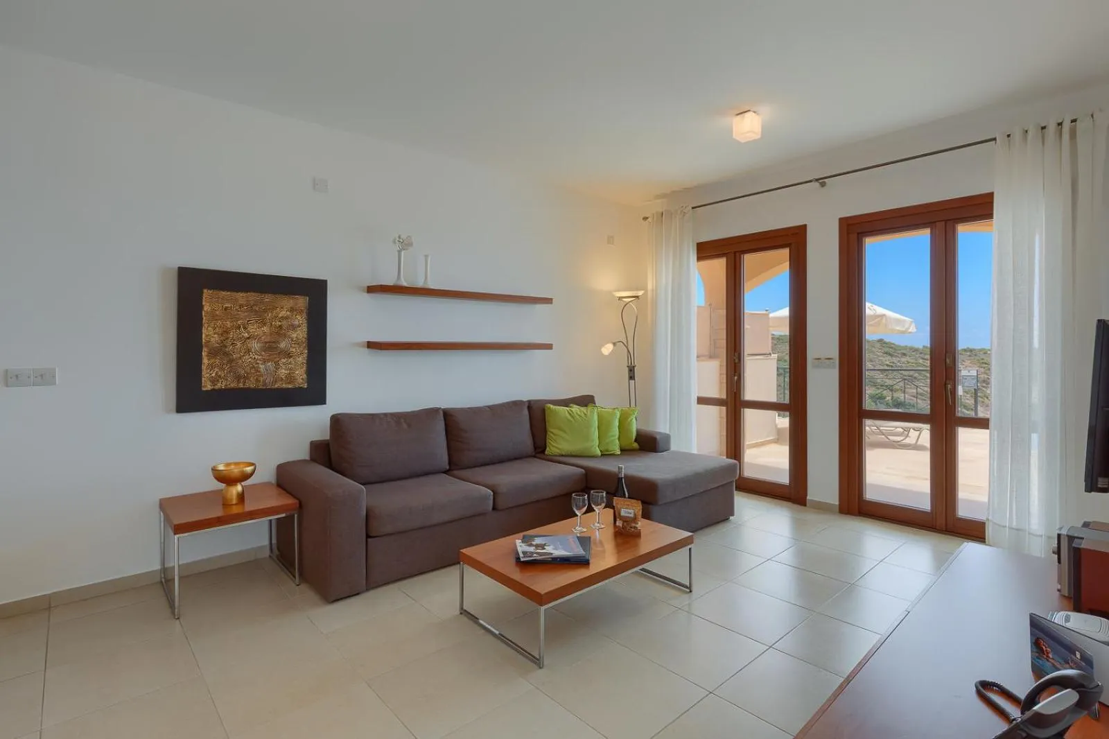 Living room in Aphrodite Hills Rentals - Junior Villas