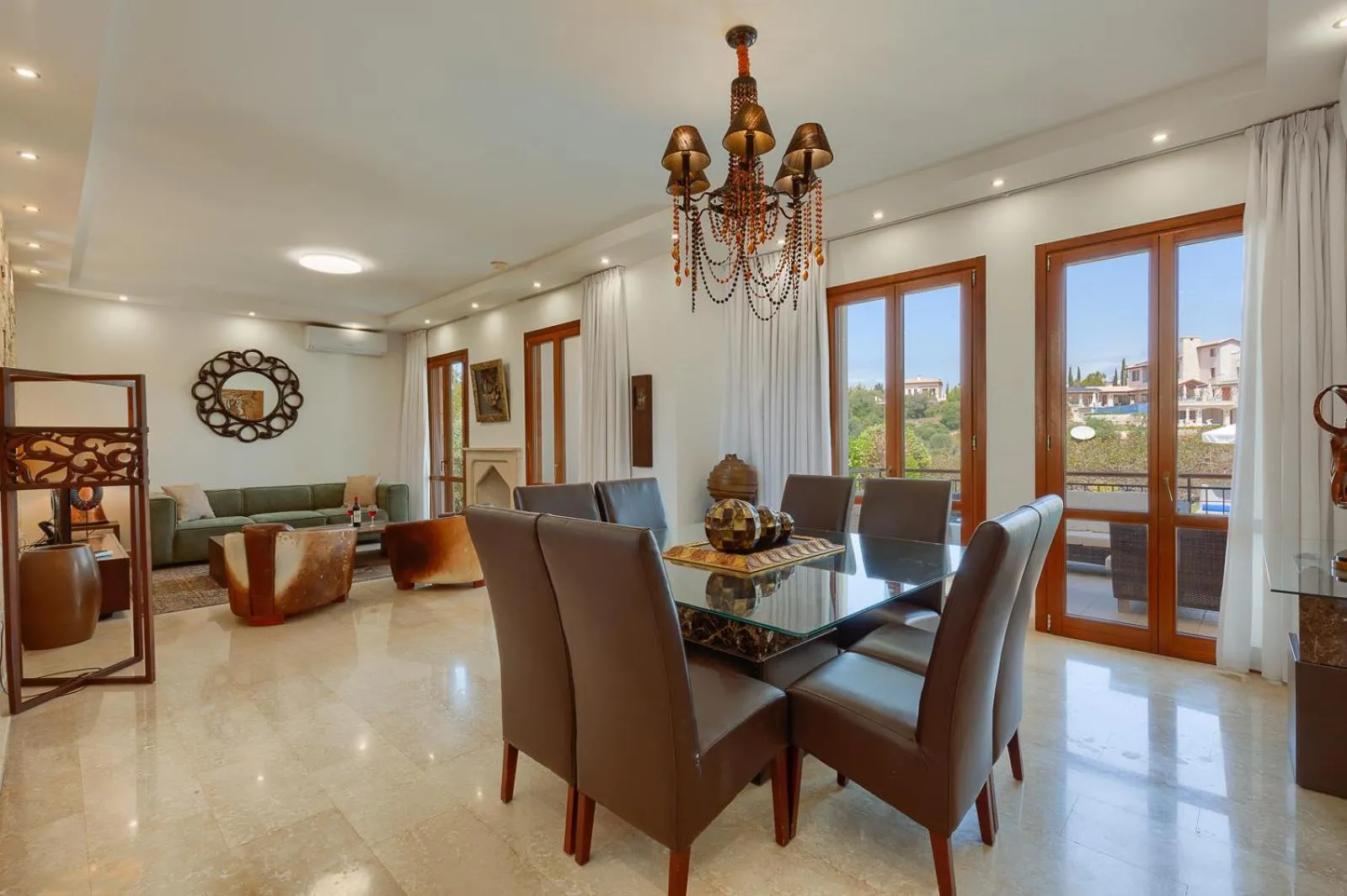 Dining area in Aphrodite Hills Rentals - Superior Villas