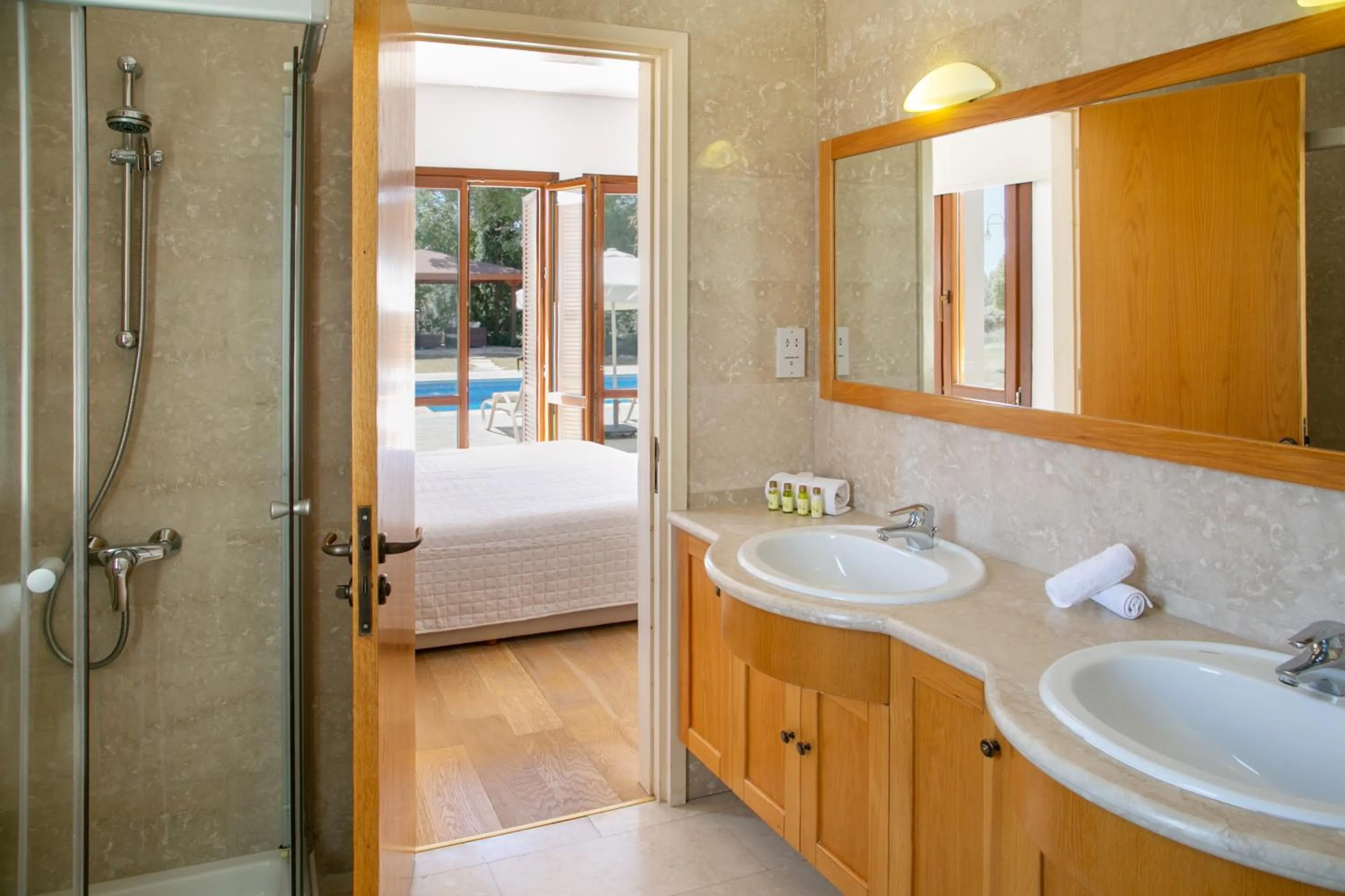 Bedroom, Bed in Aphrodite Hills Rentals - Superior Villas