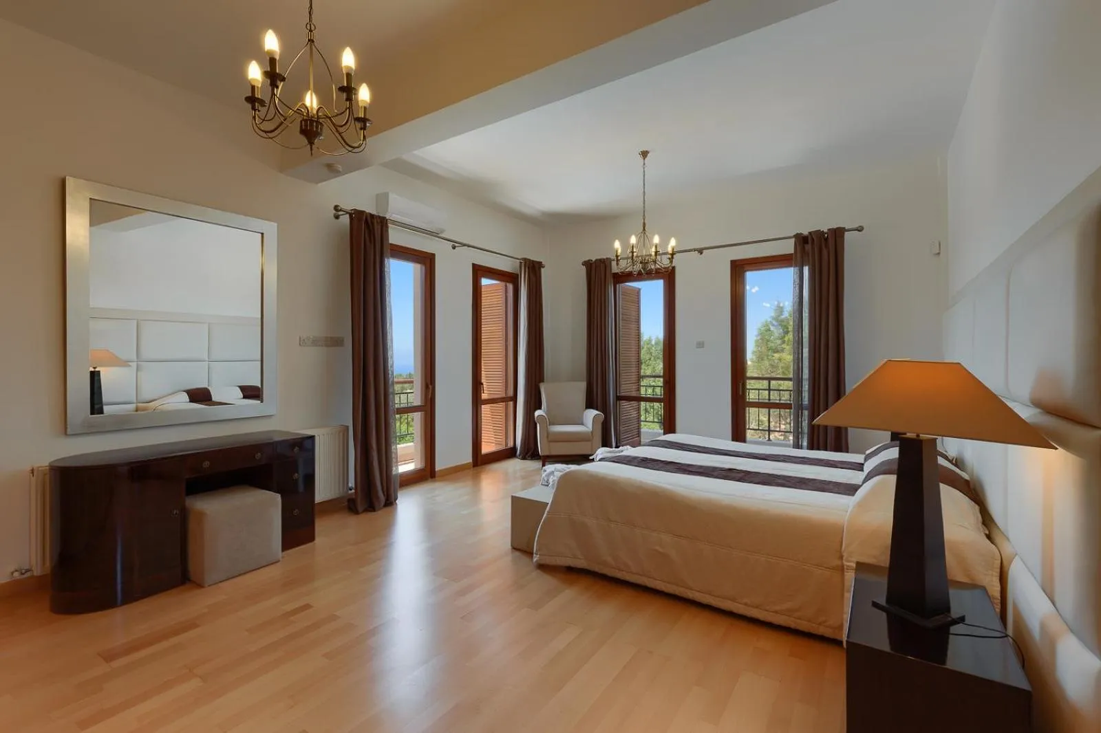 Bedroom, Bed in Aphrodite Hills Rentals - Superior Villas