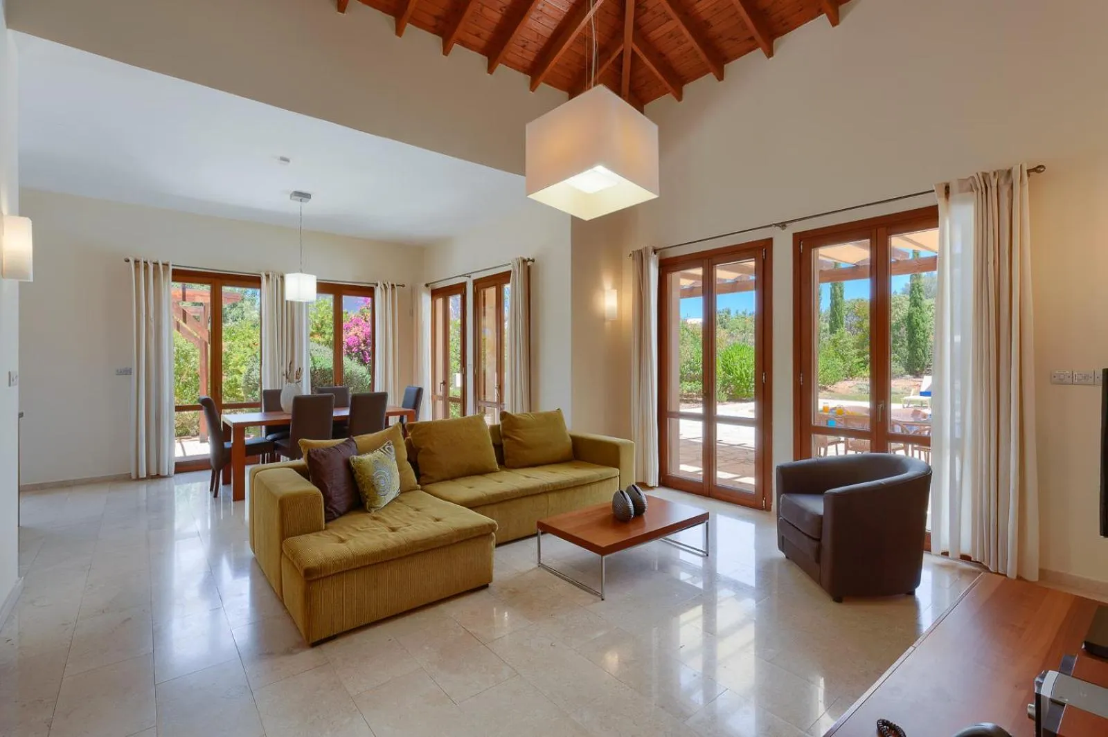 Living room in Aphrodite Hills Rentals - Superior Villas