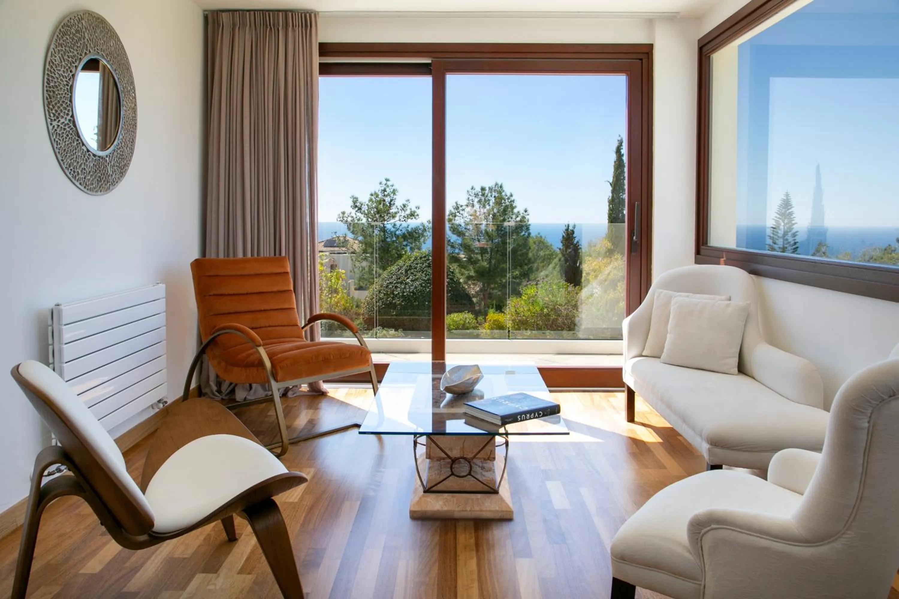 Seating area in Aphrodite Hills Rentals - Superior Villas
