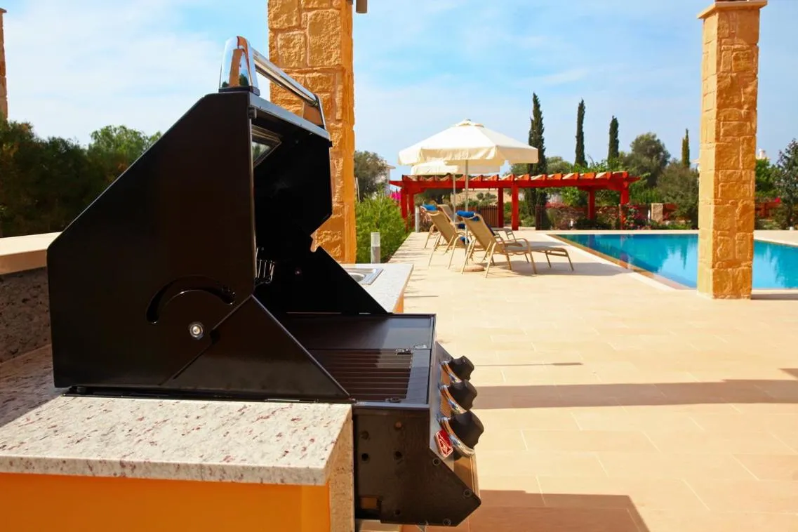 BBQ facilities in Aphrodite Hills Rentals - Superior Villas