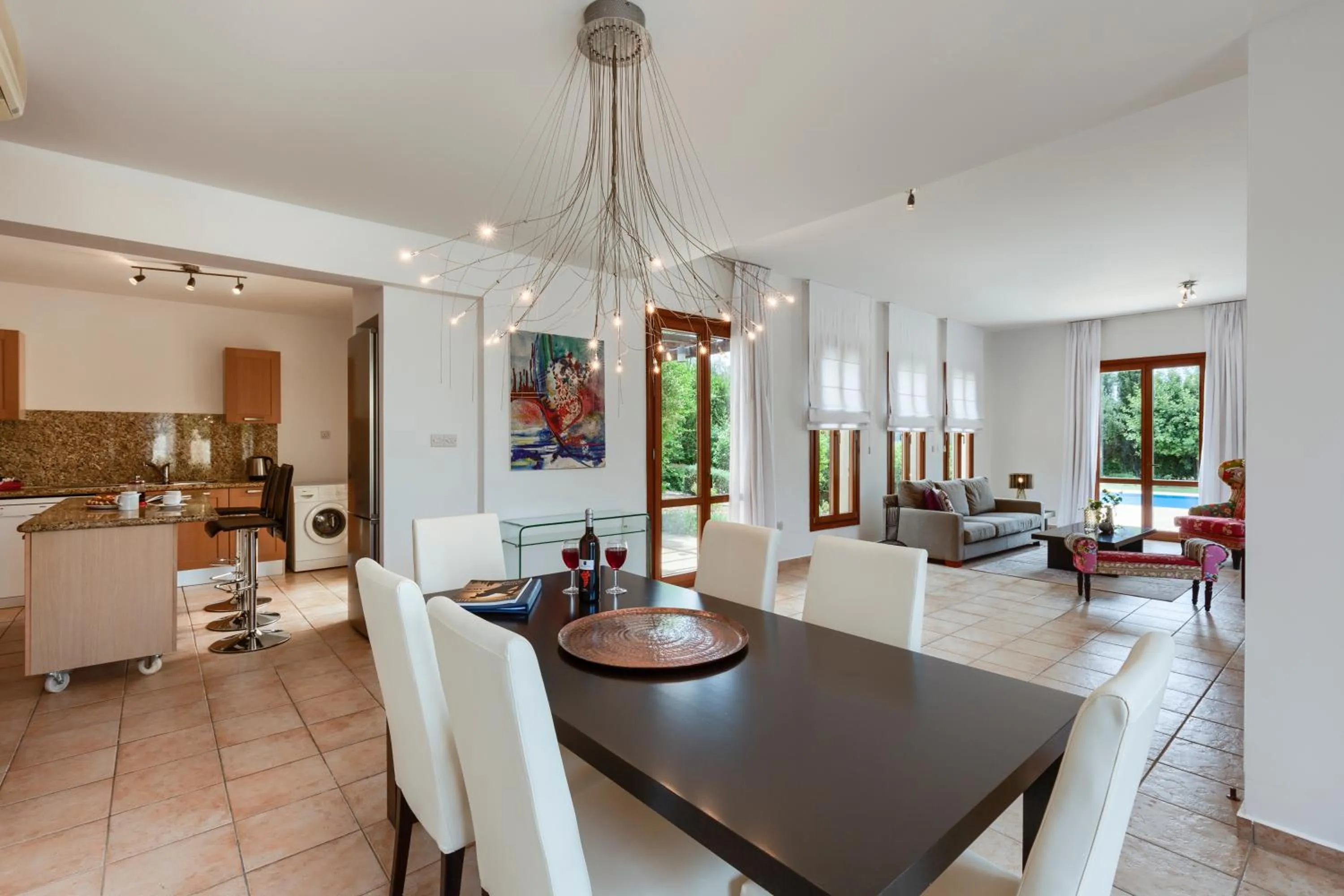 Living room in Aphrodite Hills Rentals - Superior Villas