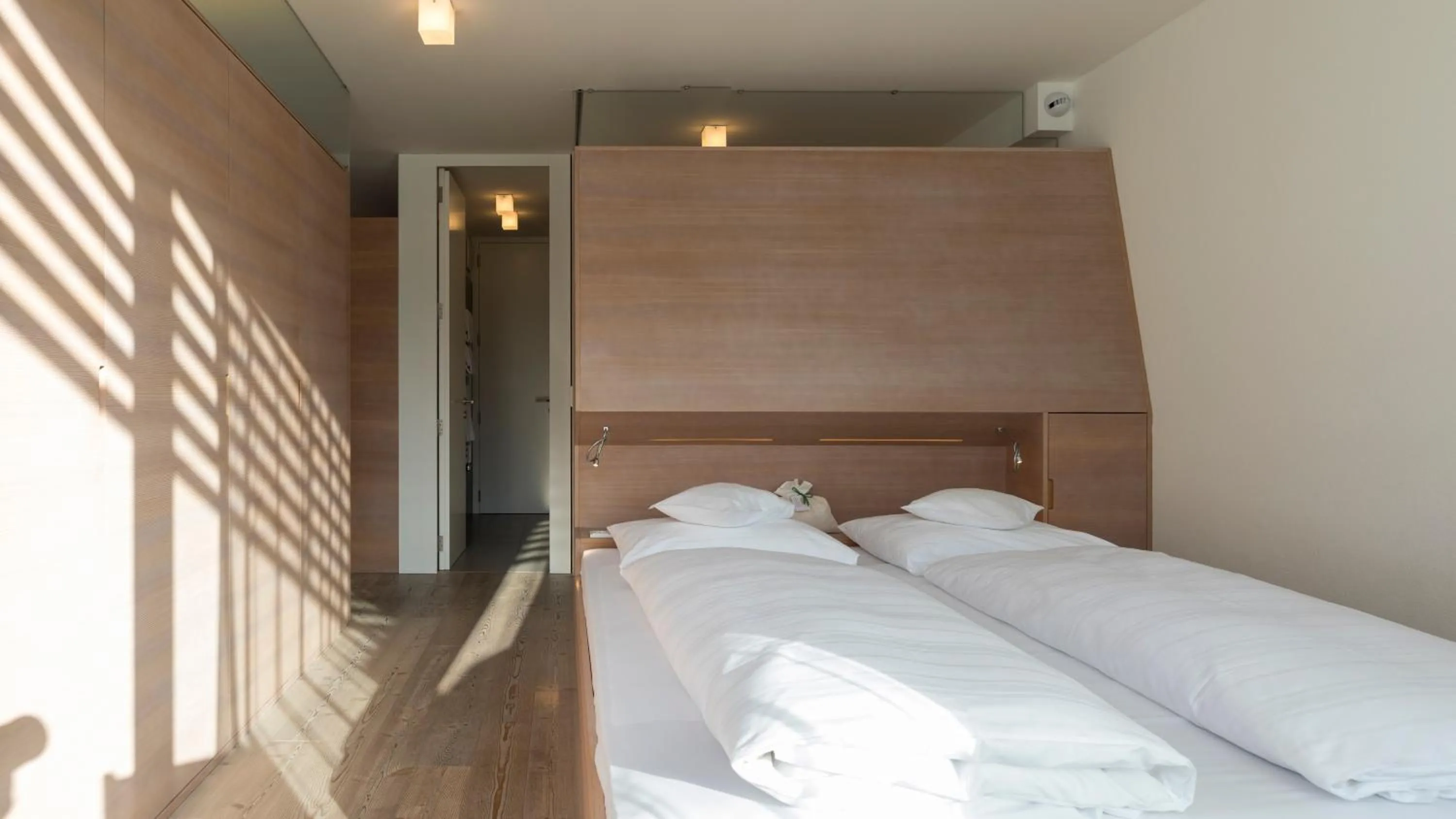 Bedroom, Bed in Residence Königswarte Strata Sexten