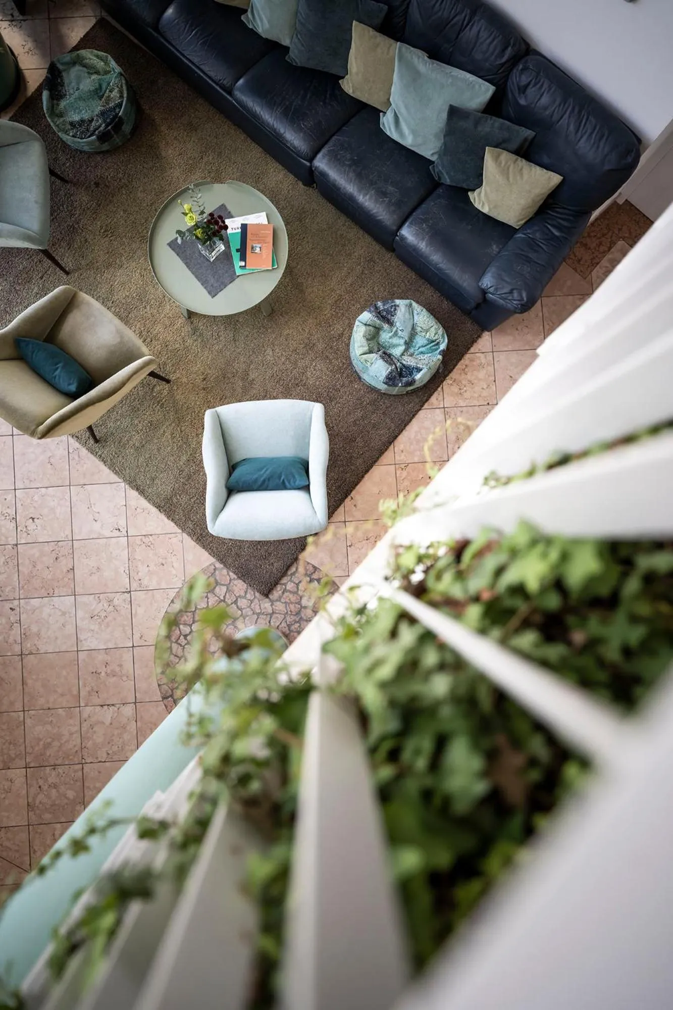 Communal lounge/ TV room in Residence Königswarte Strata Sexten