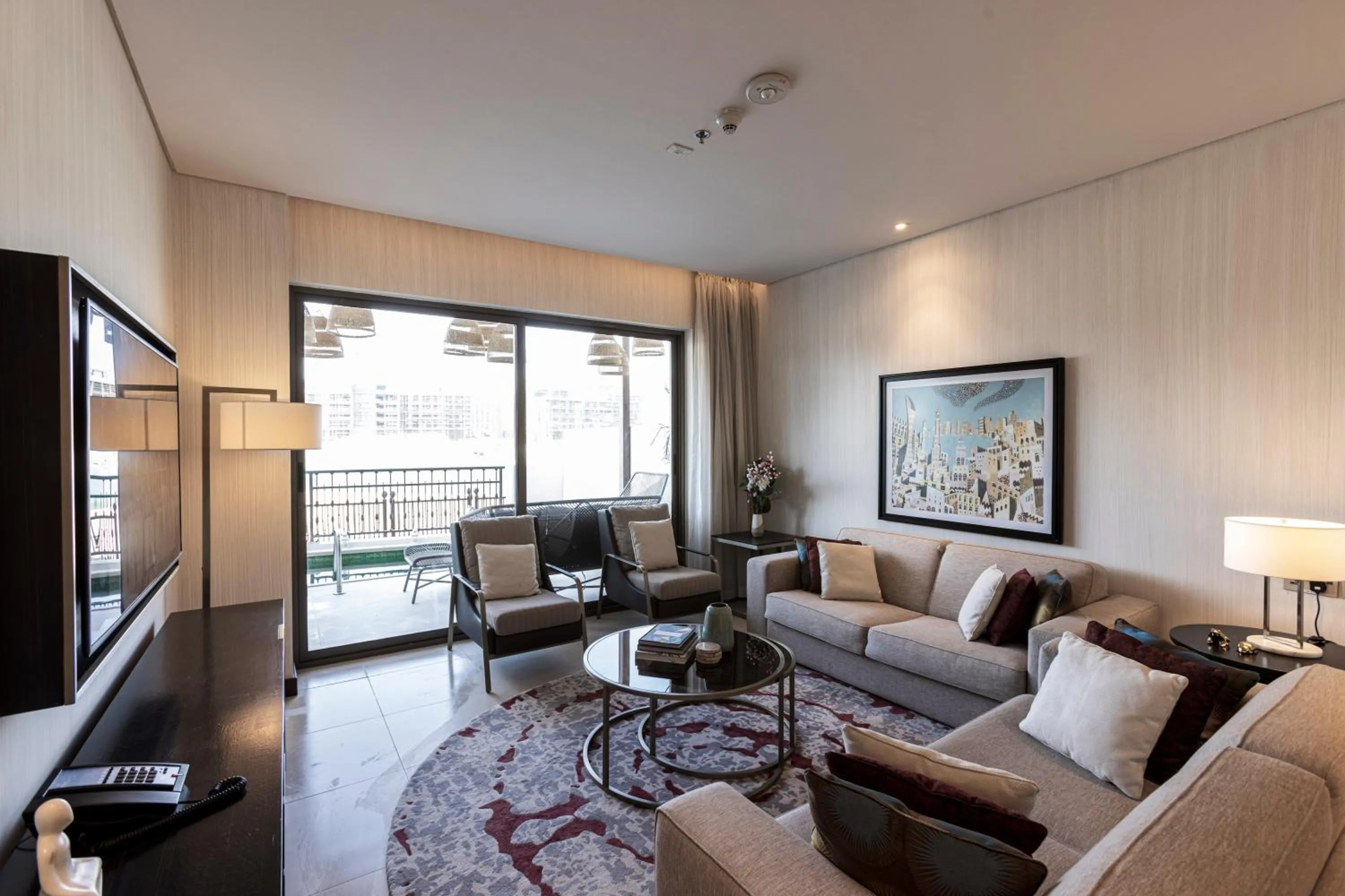 Living room in The Townhouses The Pearl