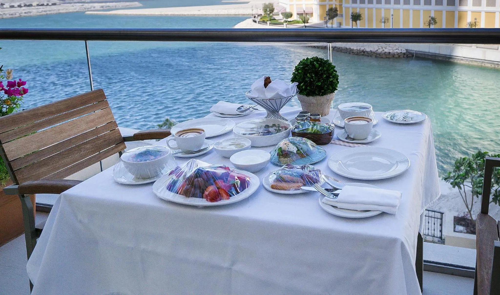 Balcony/Terrace in The Townhouses The Pearl