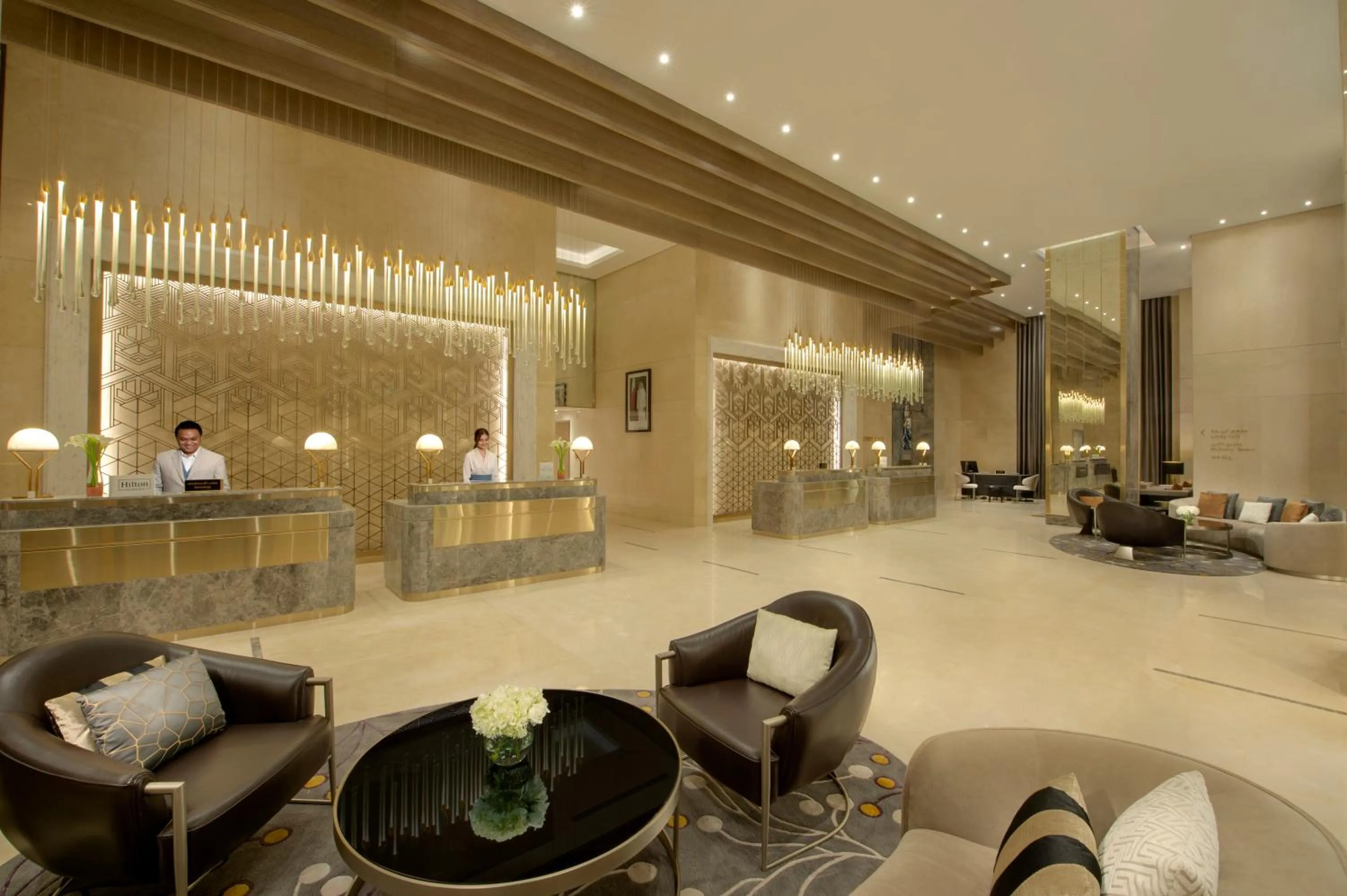 Lobby or reception in The Townhouses The Pearl