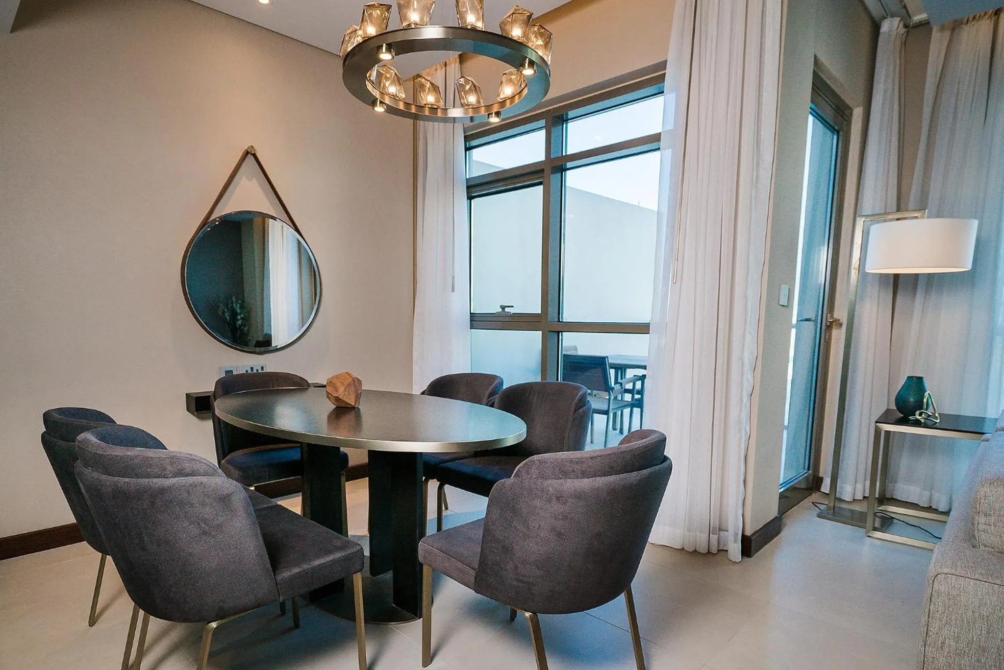 Dining area in The Townhouses The Pearl