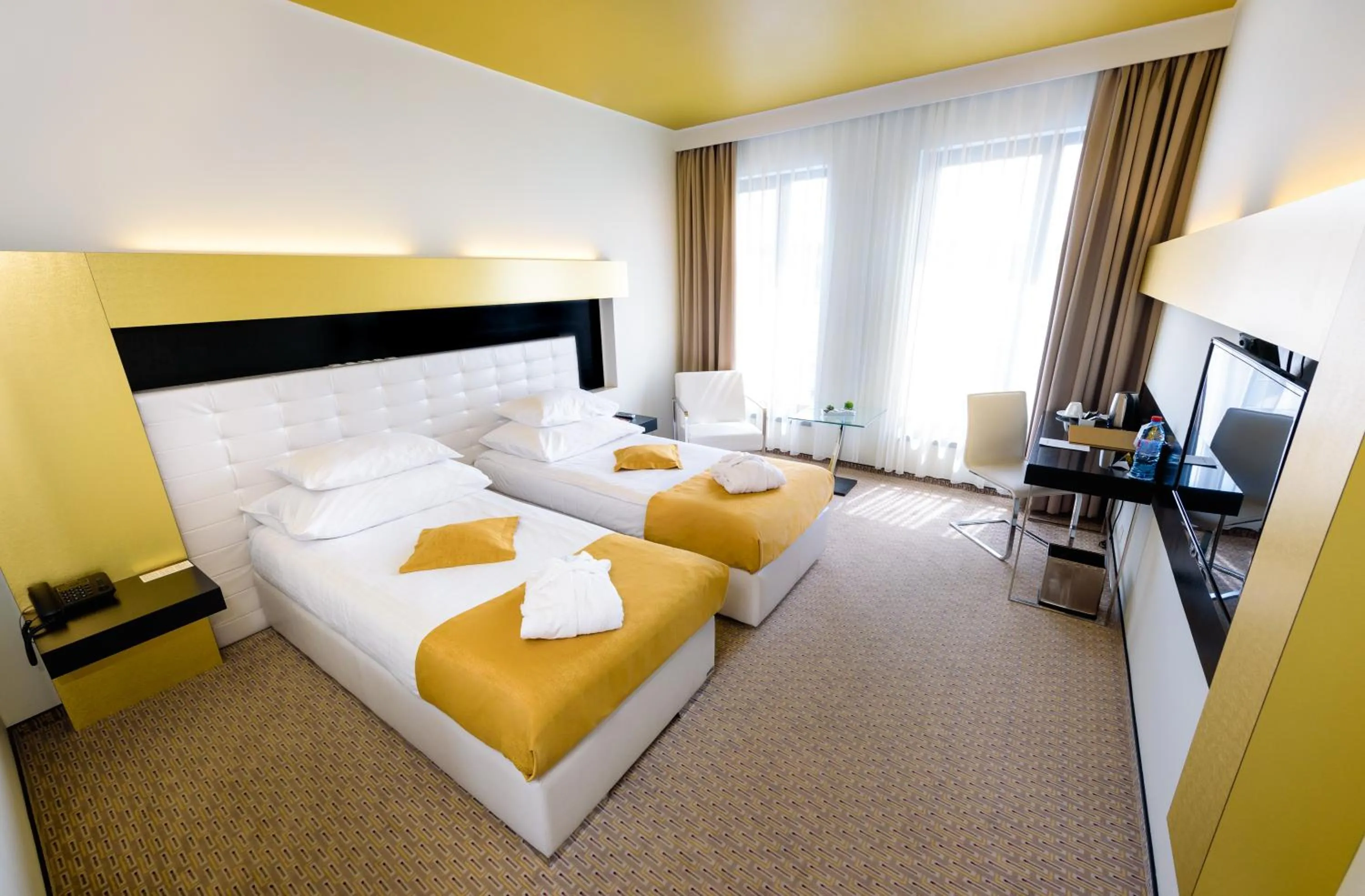 Photo of the whole room, Bed in Grandior Hotel Prague