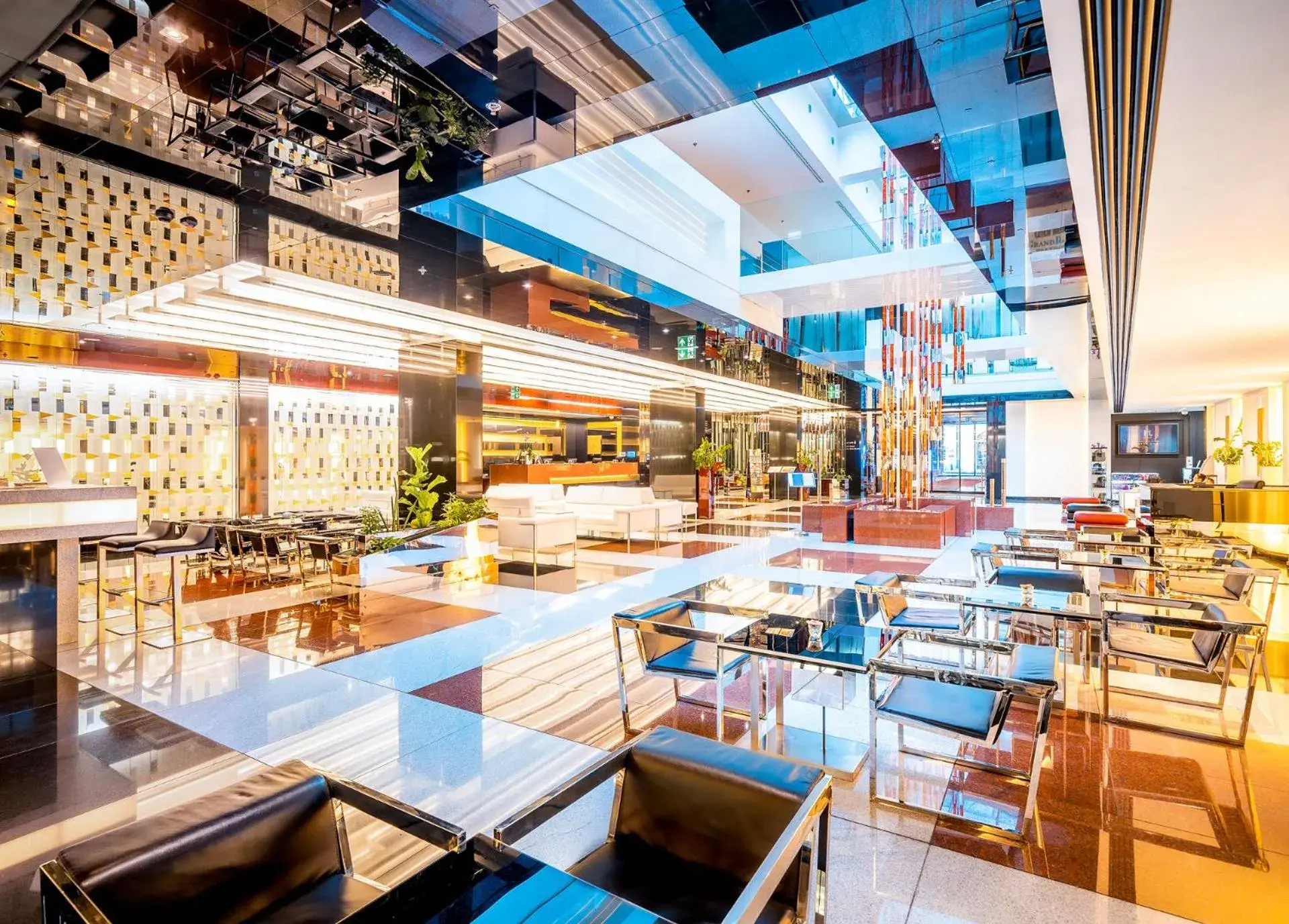 Lobby or reception in Grandior Hotel Prague Lobby or reception in Grandior Hotel Prague