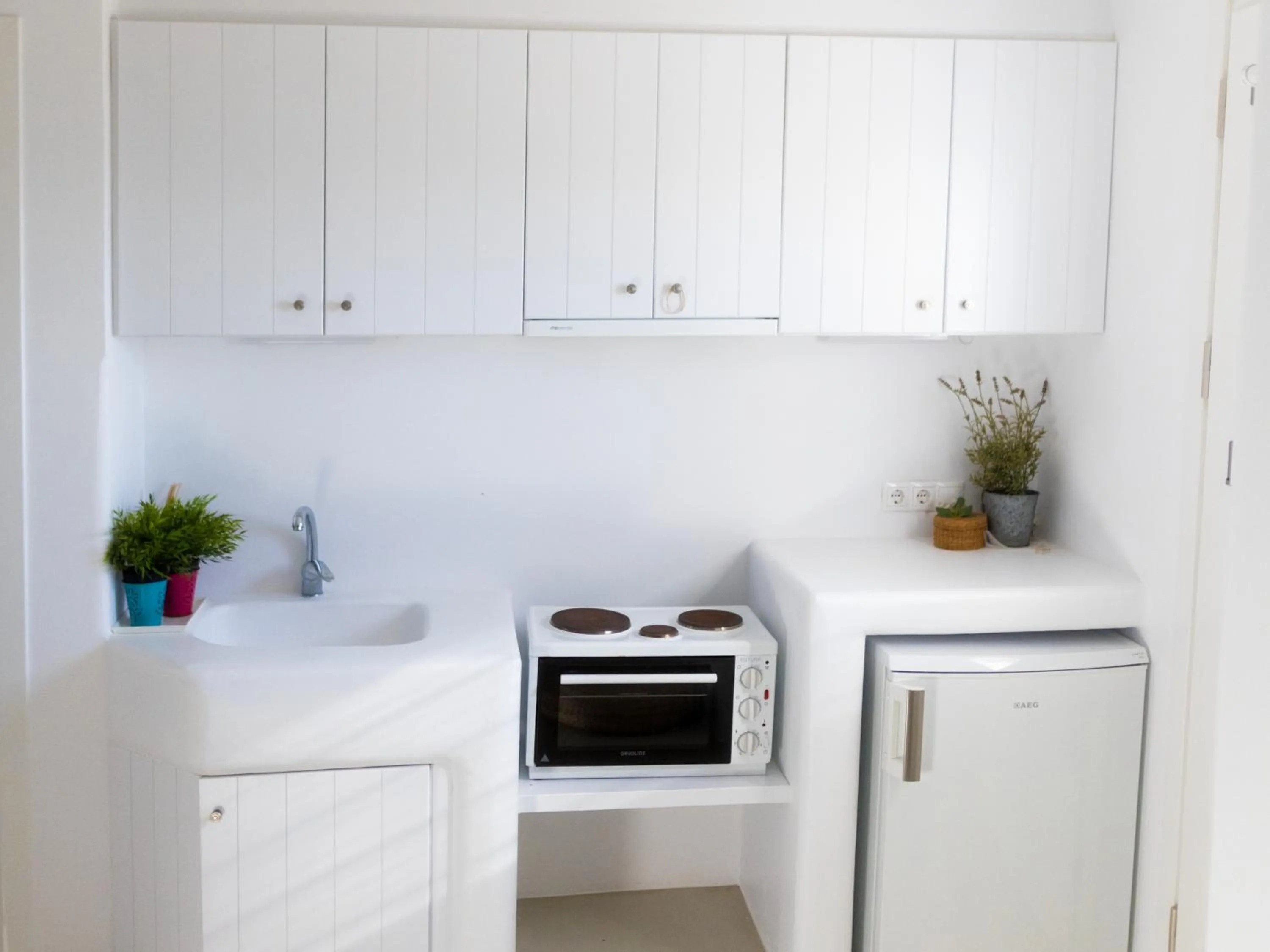 Kitchen or kitchenette in White Rock Suites & Villas
