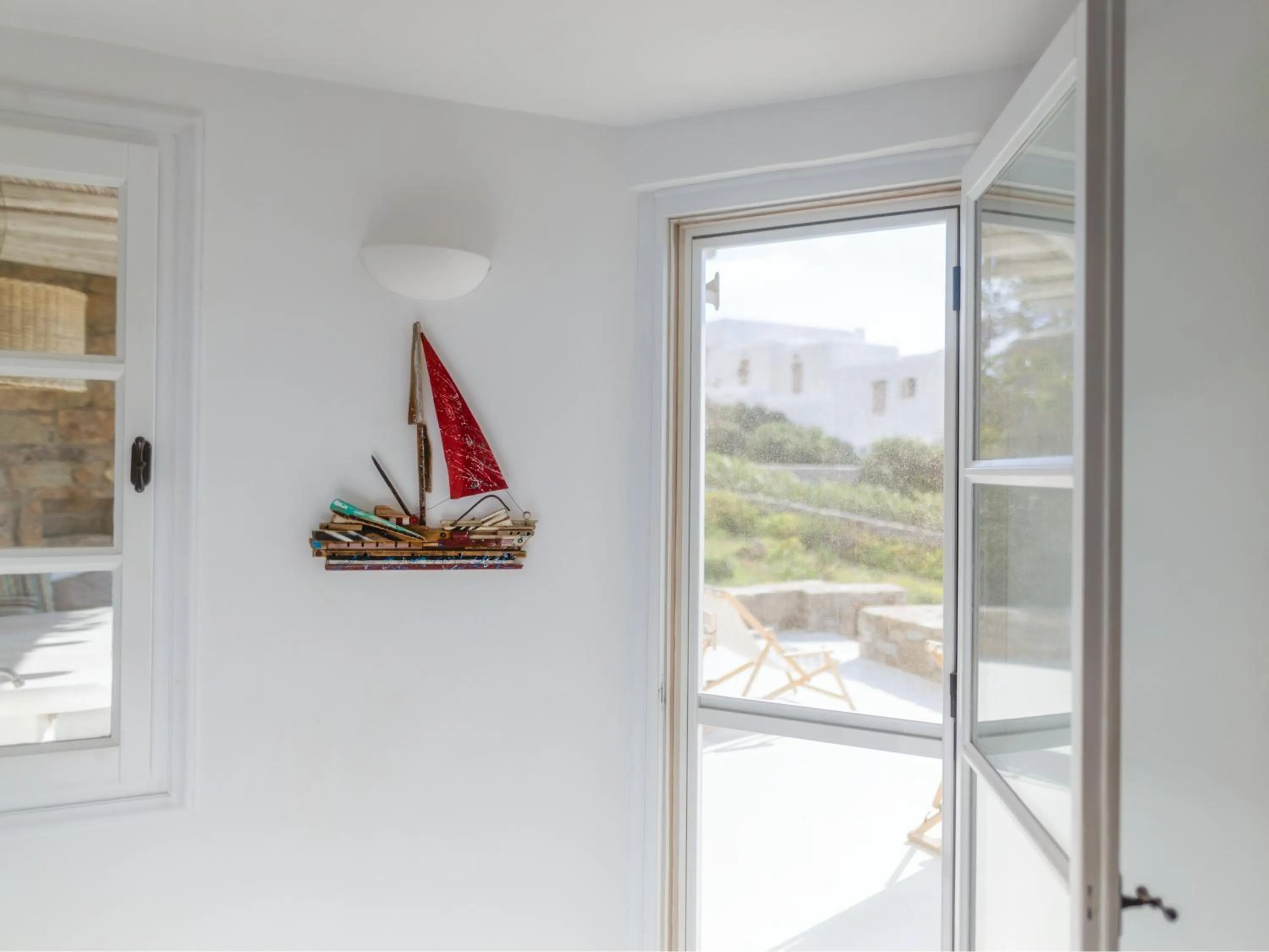 Decorative detail in White Rock Suites & Villas