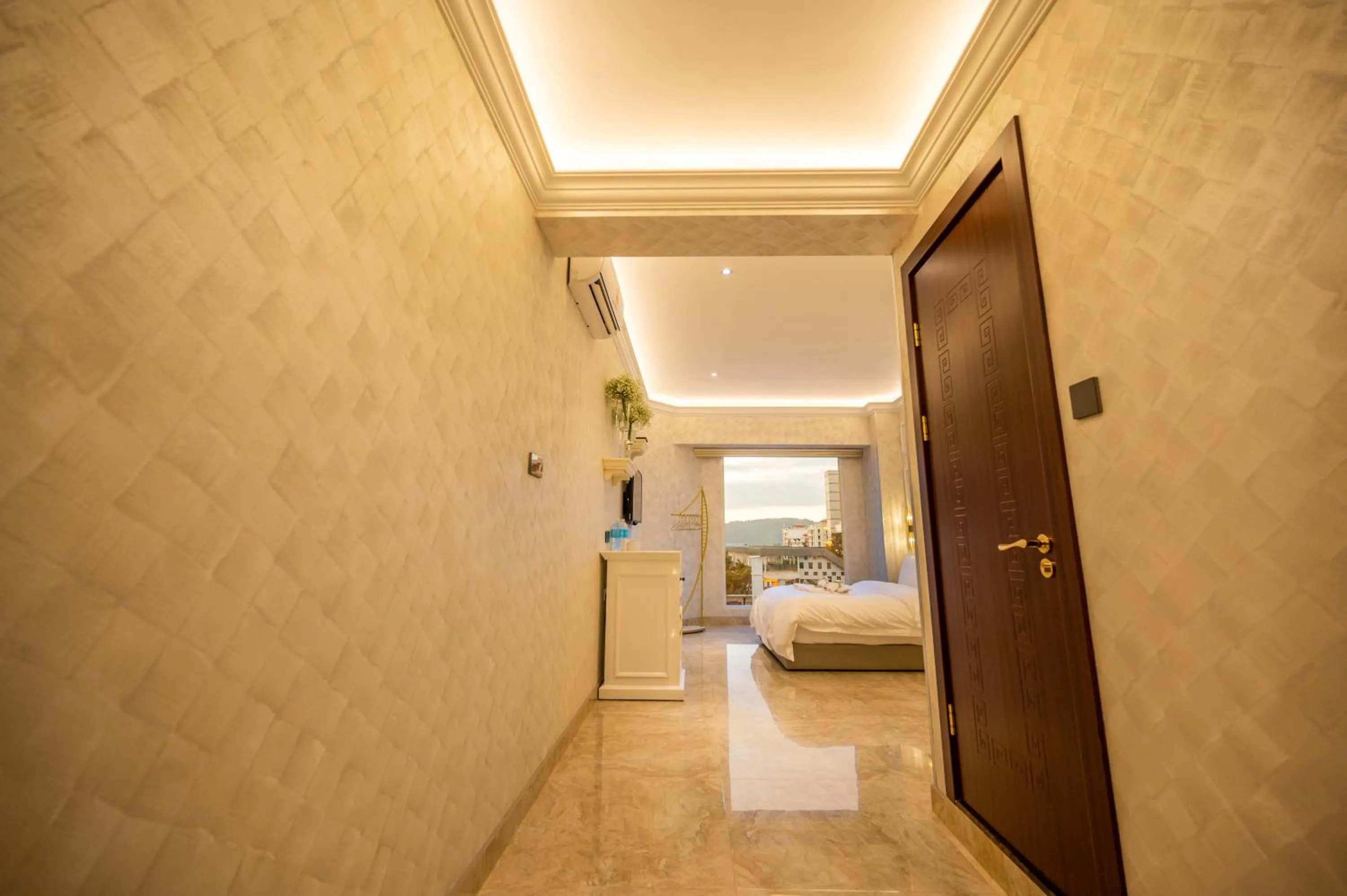 Photo of the whole room, Bed in ACJ Residence @ Beside Cititel Hotel