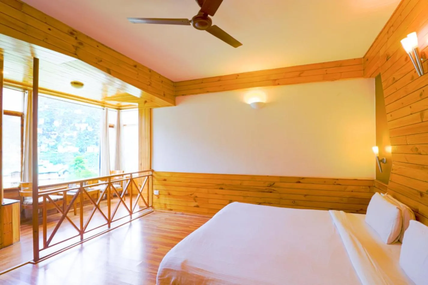 Bed in The Byke Neelkanth Manali